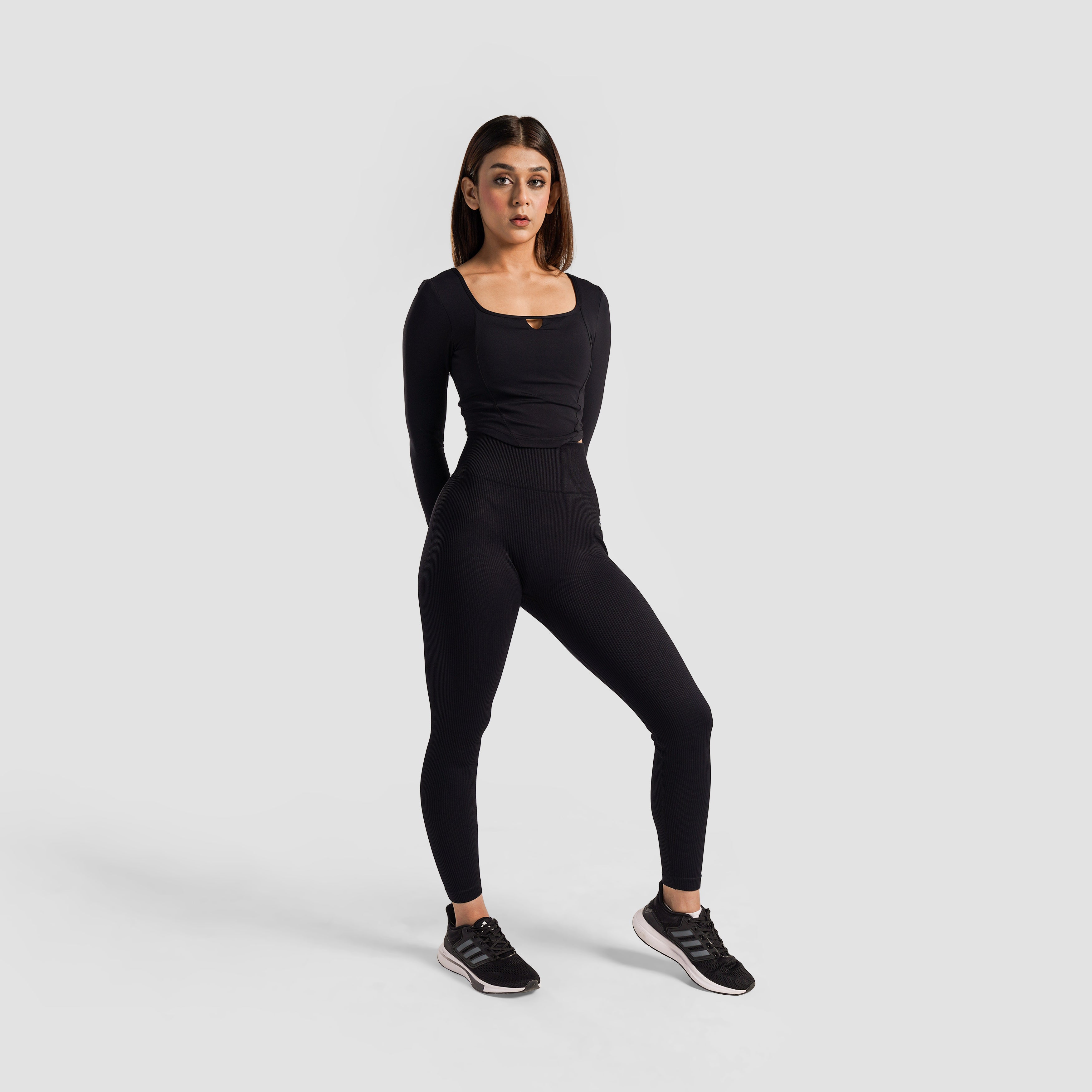 Vigor Flex Seamless Leggings (Black)