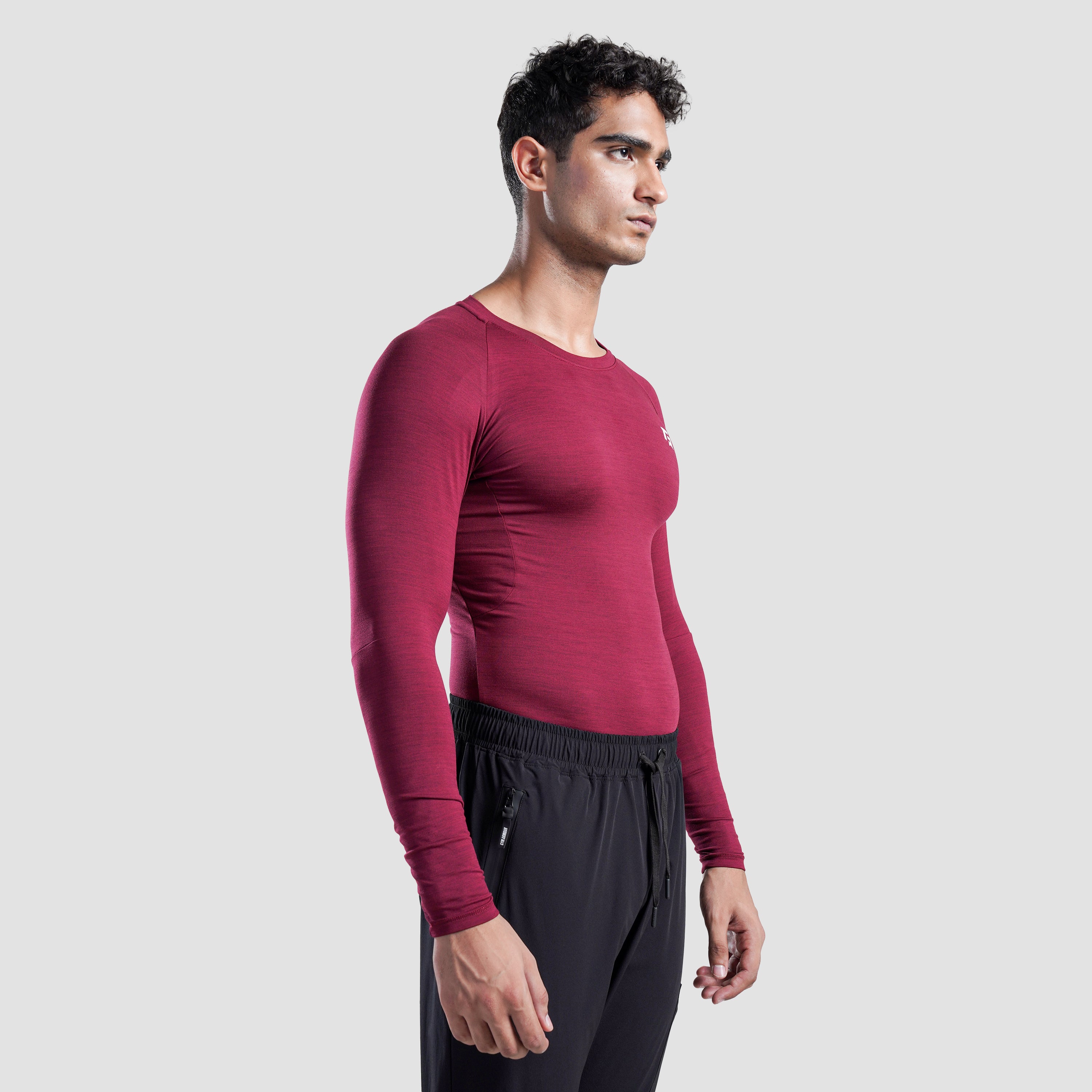 GA Compression Long Sleeves 2.0 (Maroon)