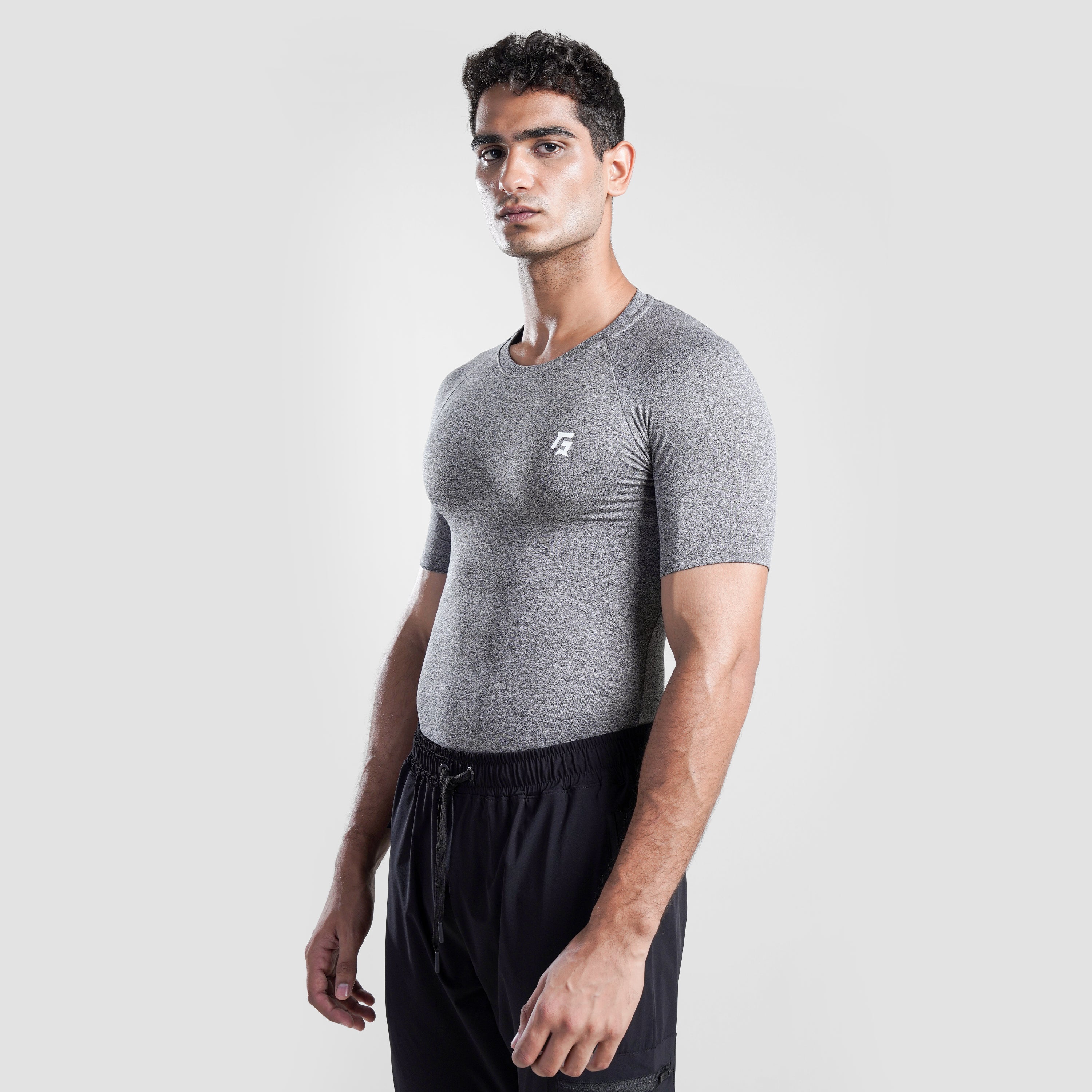 GA Compression Short Sleeves 2.0 (Grey)