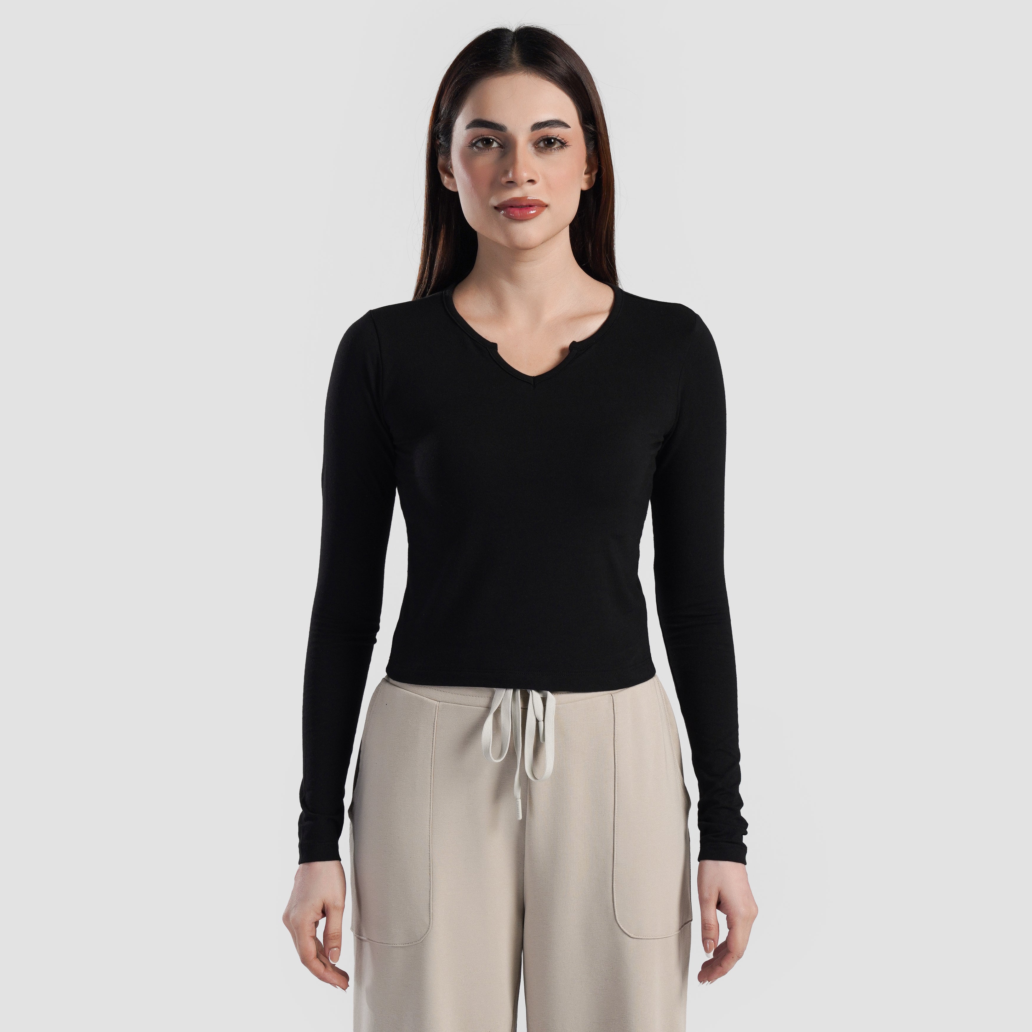 Rush Fit Top (Black)