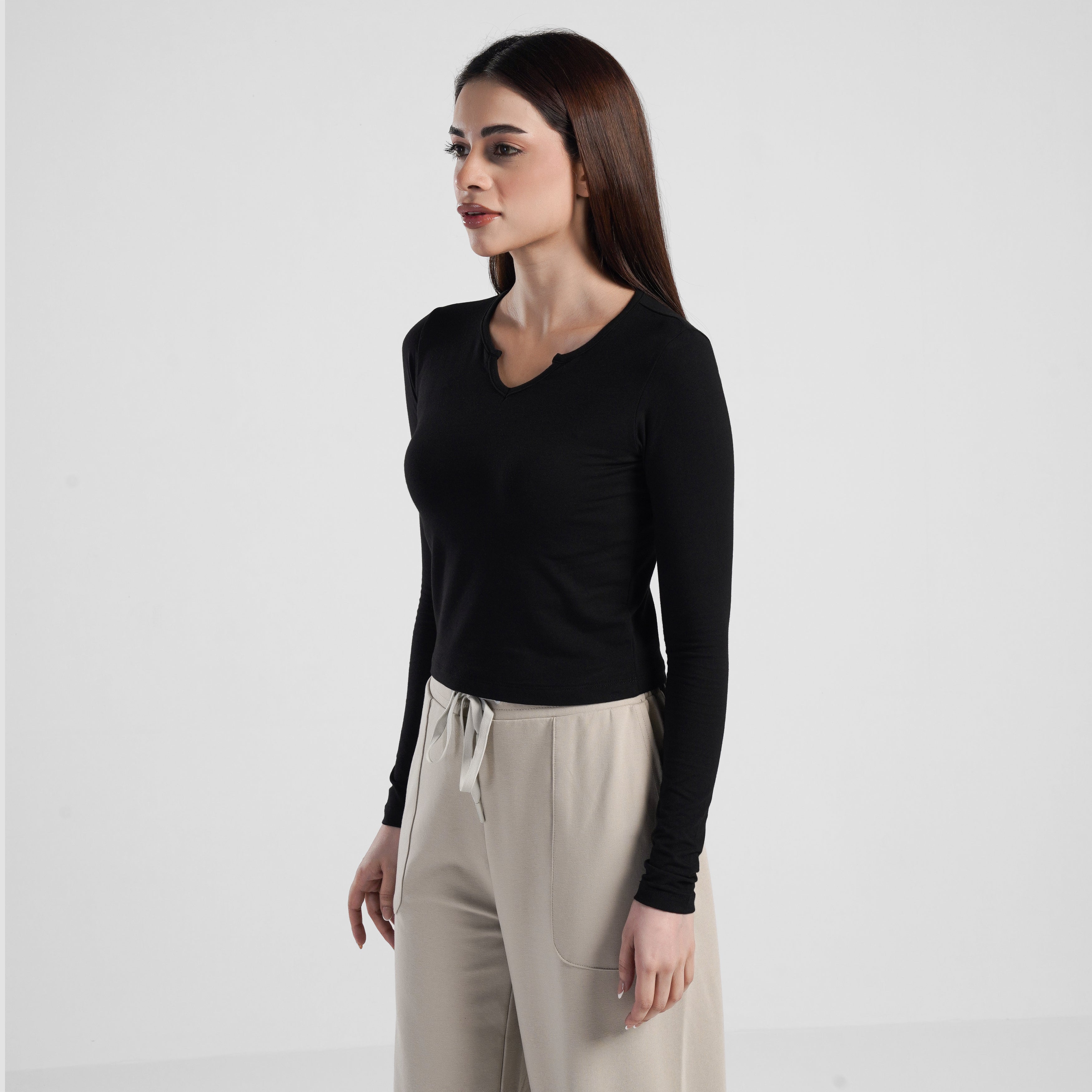 Rush Fit Top (Black)