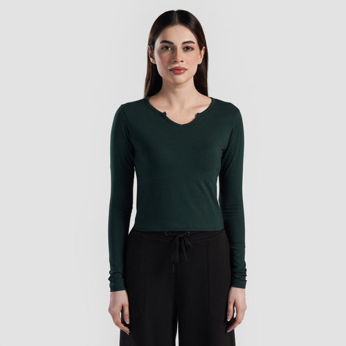 Rush Fit Top (Green)