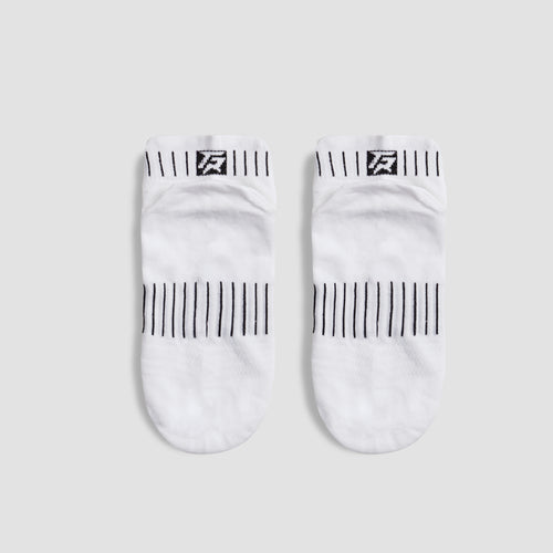 ShieldFlex Quarter Socks (White)