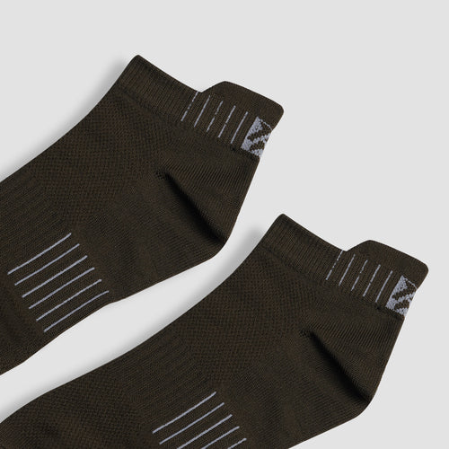 ShieldFlex Quarter Socks (Black)