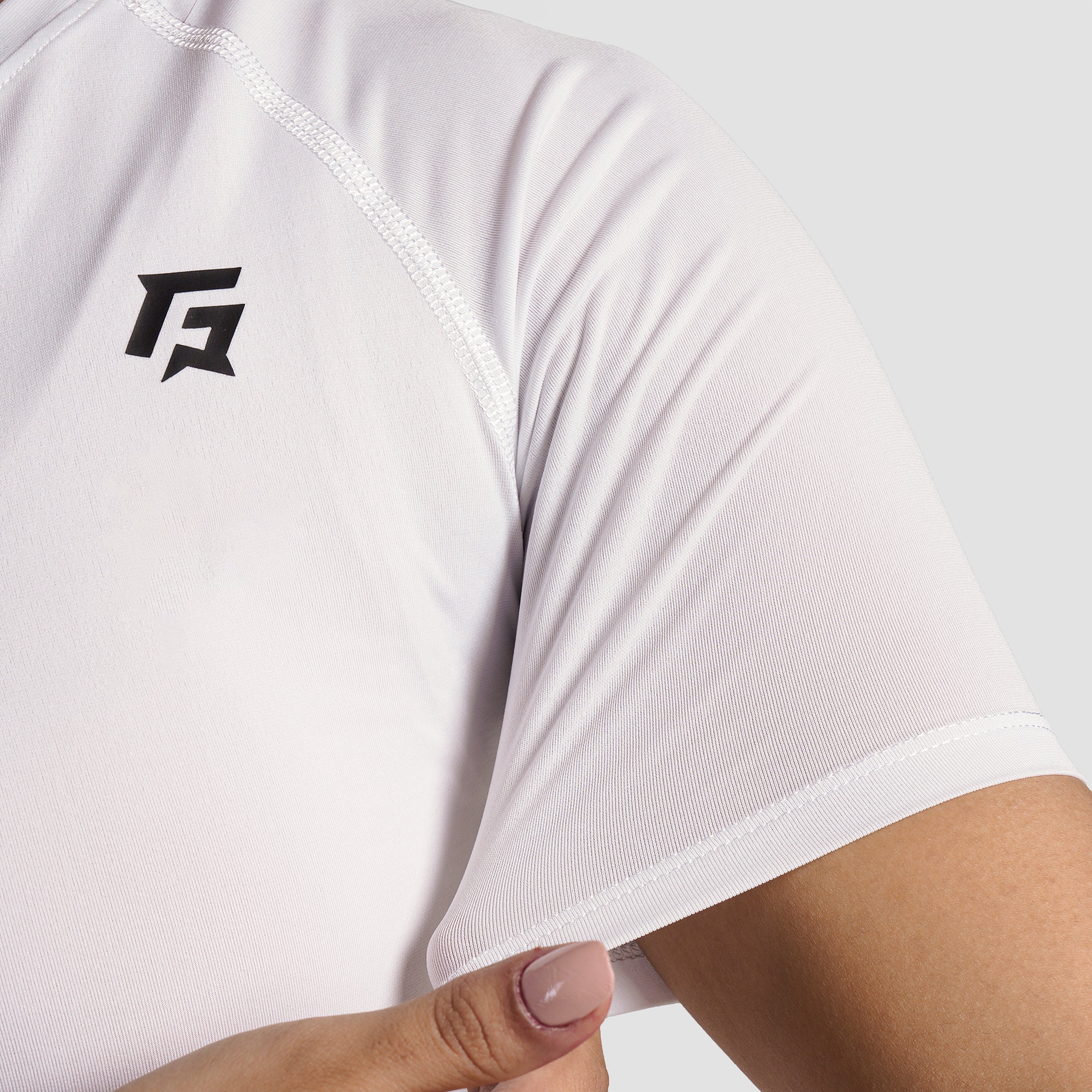 GA Flex Compression Short Sleeves (White)