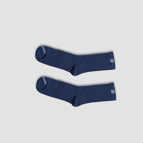 Cloud Hue Crew Socks (Muted Blue)