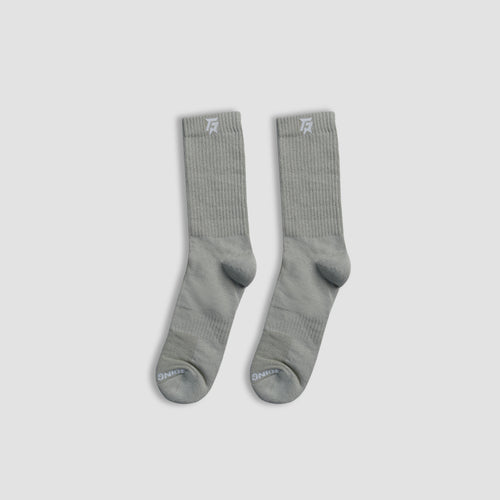 Cloud Hue Crew Socks (Dull Sage)