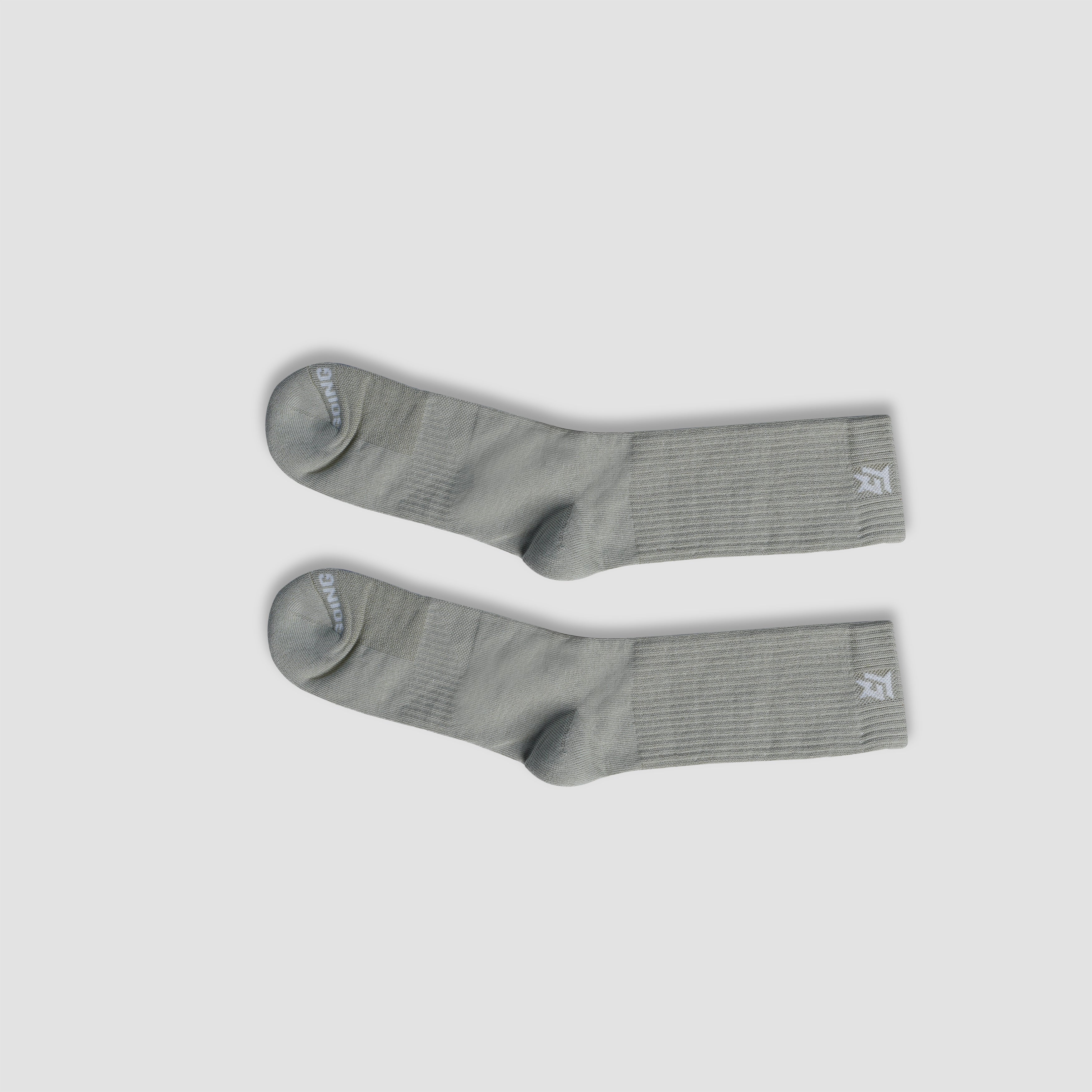 Cloud Hue Crew Socks (Dull Sage)