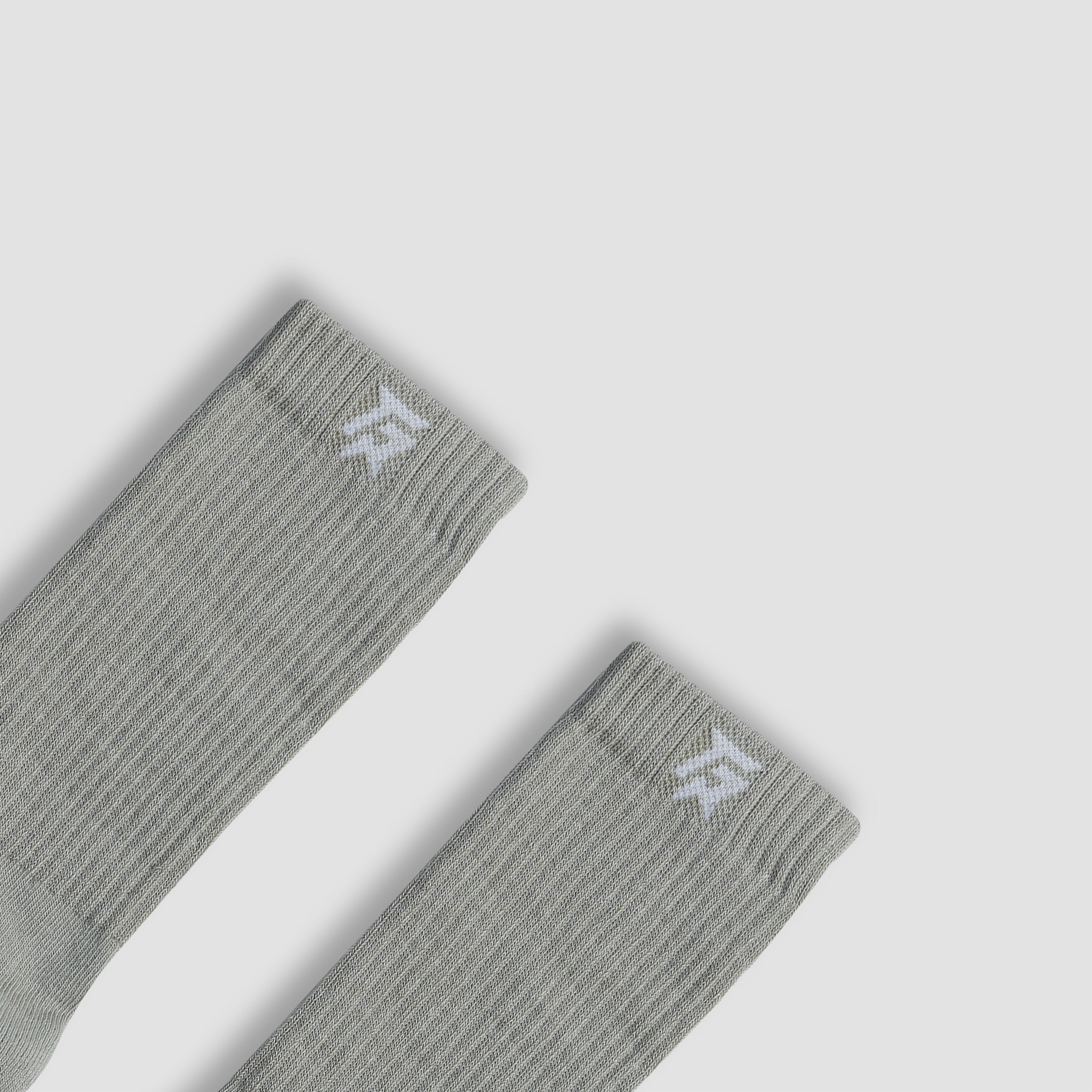 Cloud Hue Crew Socks (Dull Sage)