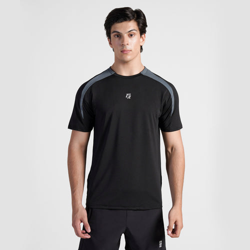 Torque Tee (Black-Grey)