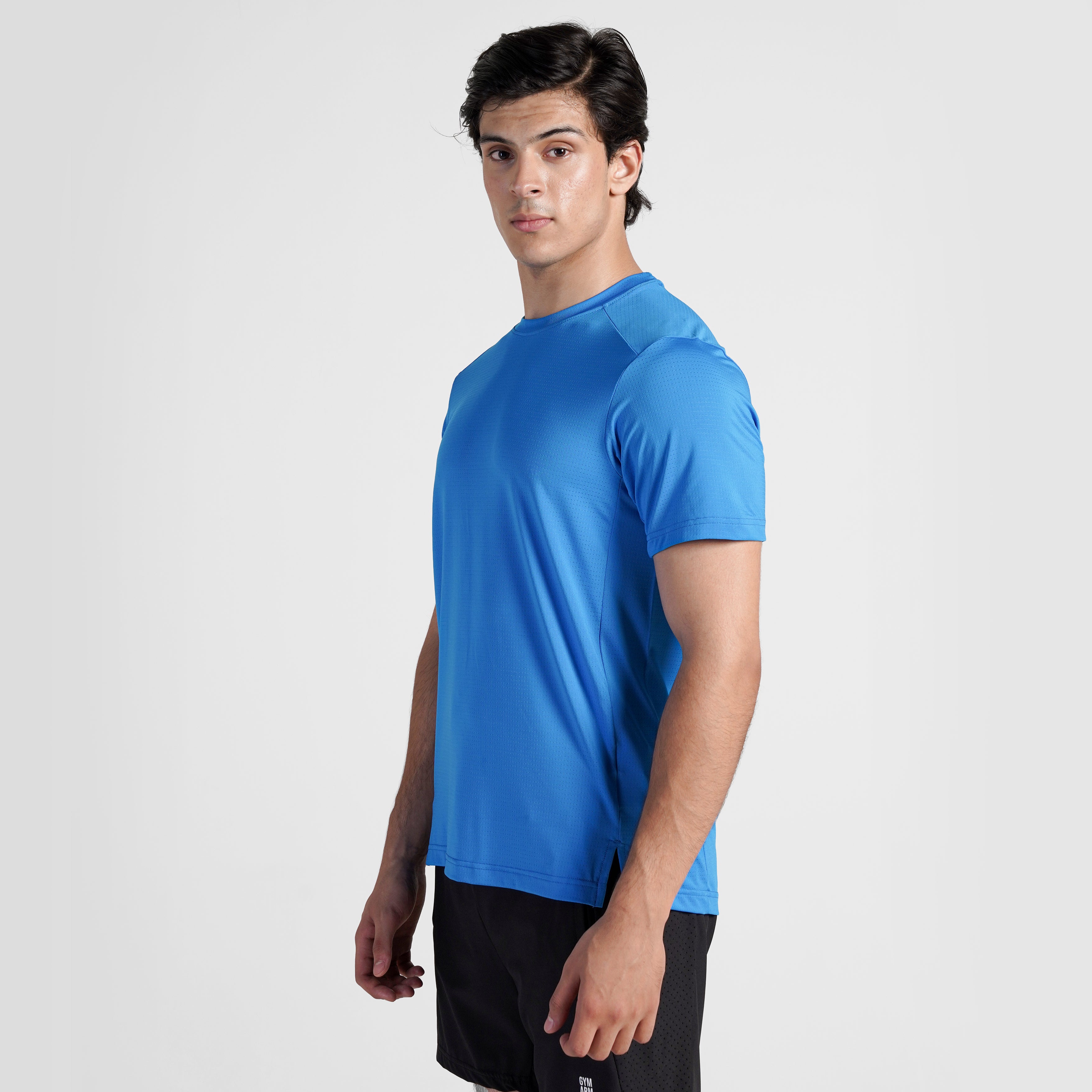 Pedal Push Tee (Aqua)