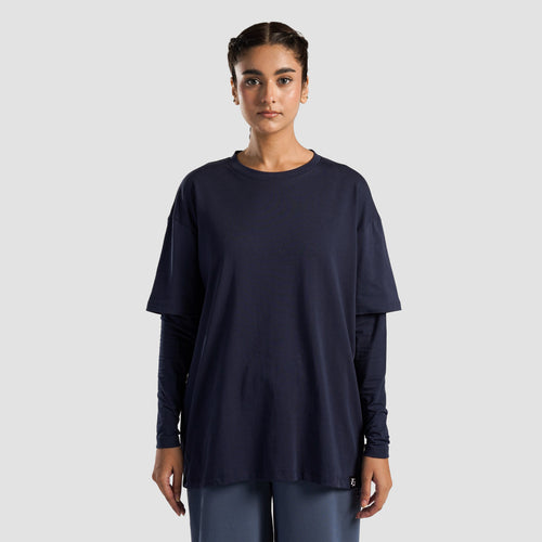 Modest Tee (Navy)