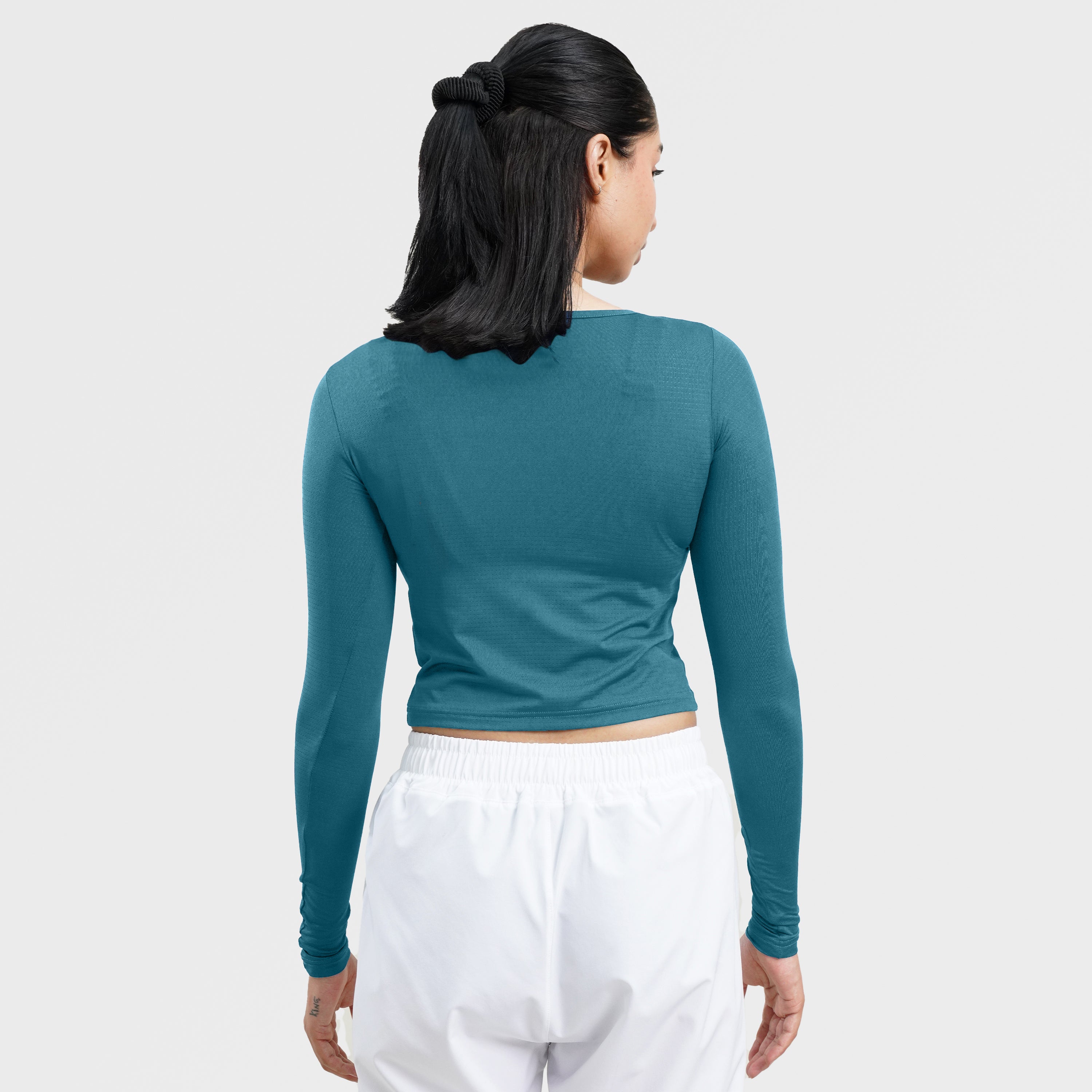 W024 Long Sleeves Tee (Teal)