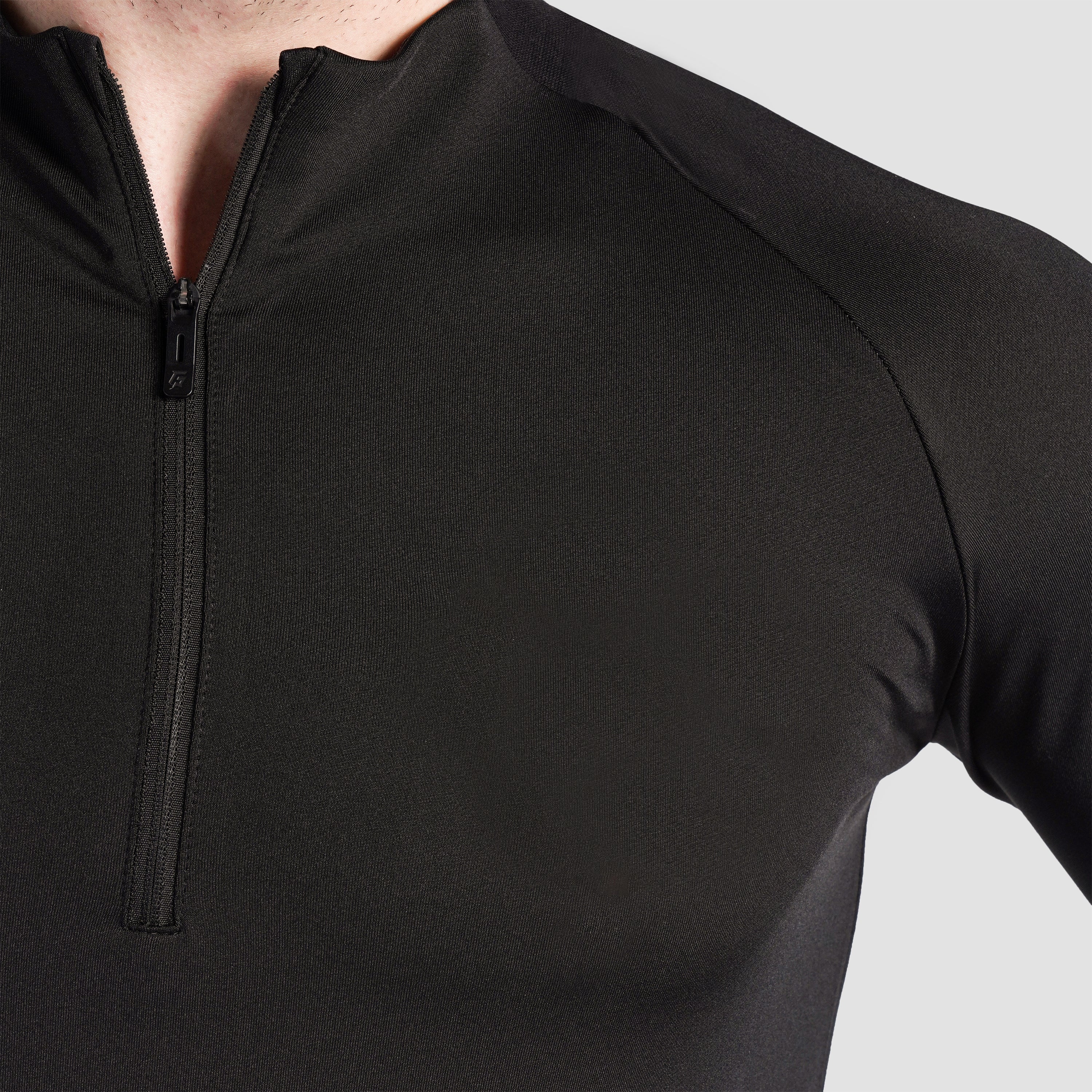 GAI Mock Neck (Black)