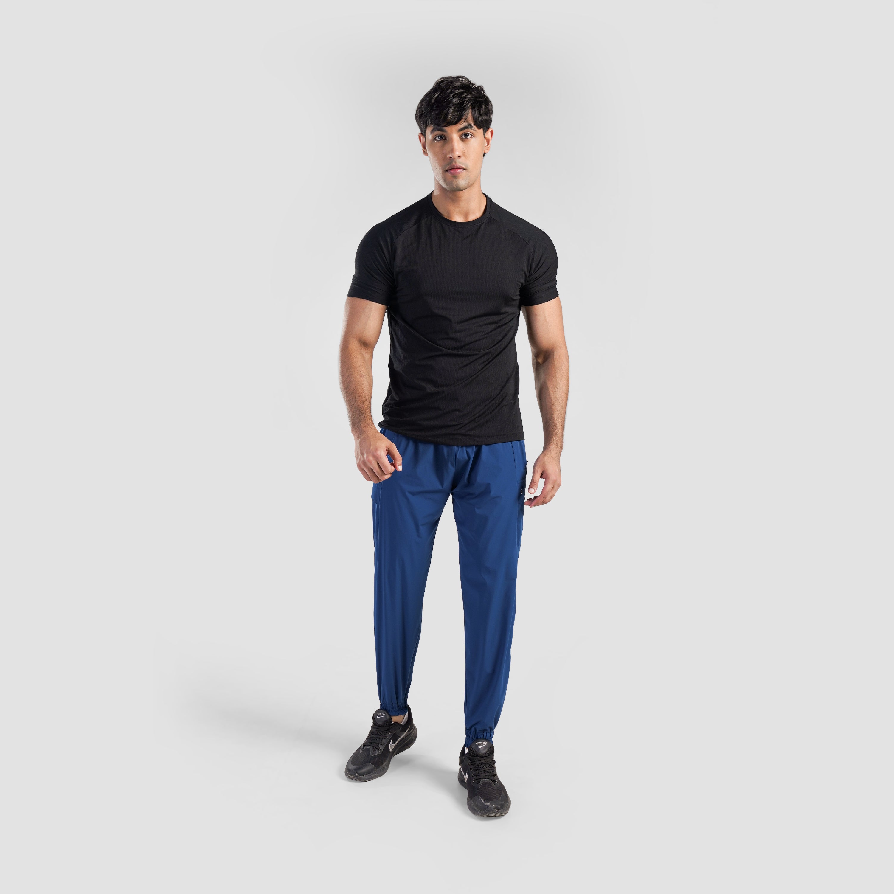 Dark teal joggers sale