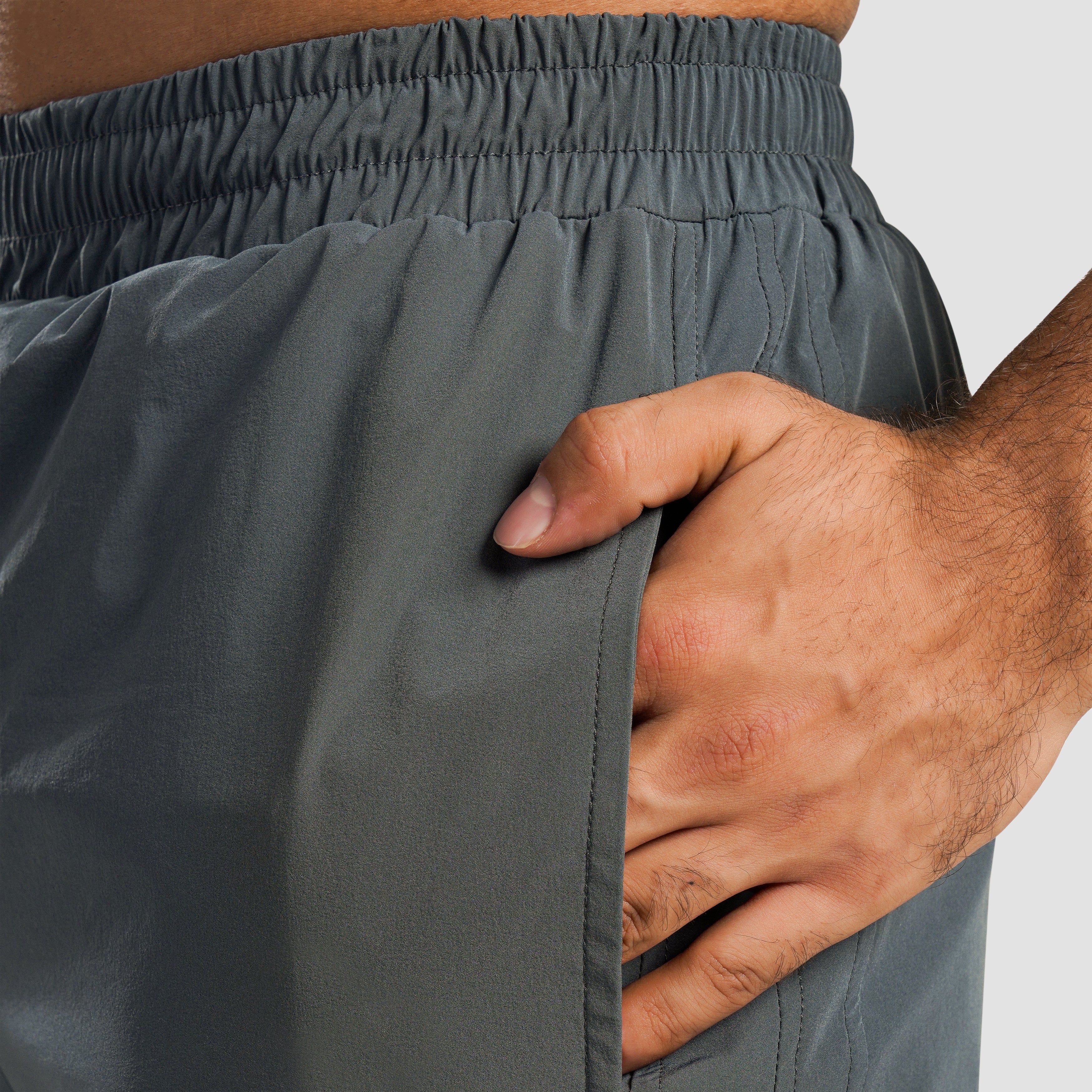 Race Track Trousers (Dark Grey)