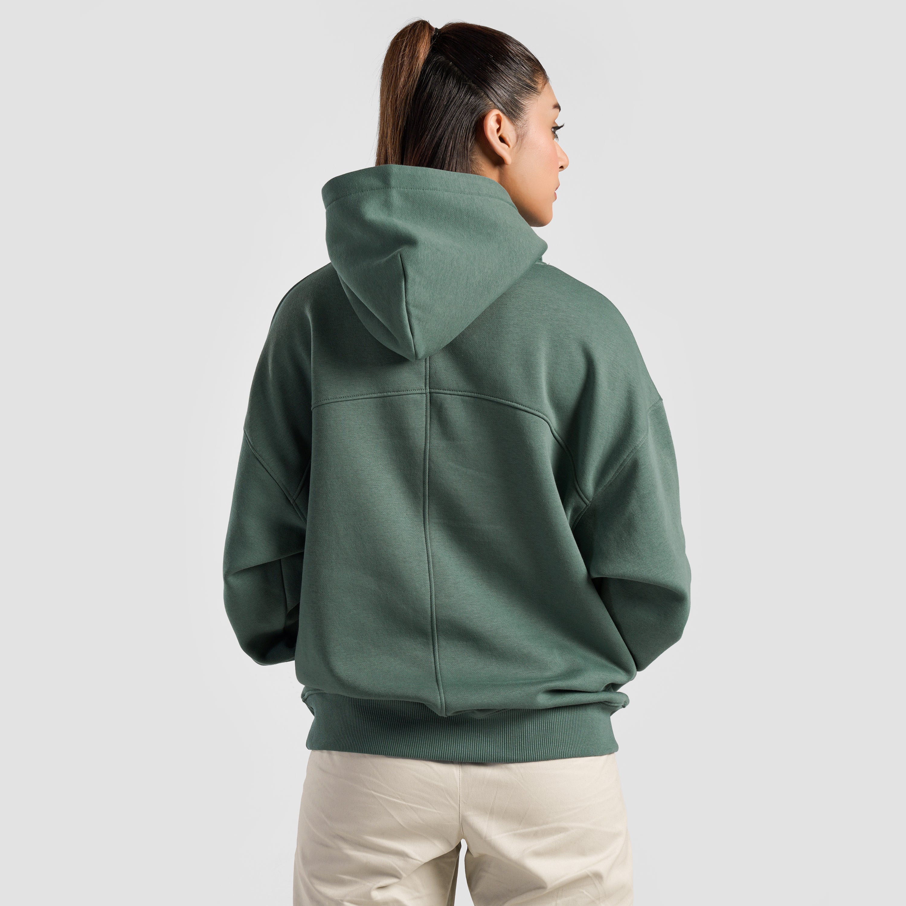 GA-I Essence Oversized Hoodie (Green)