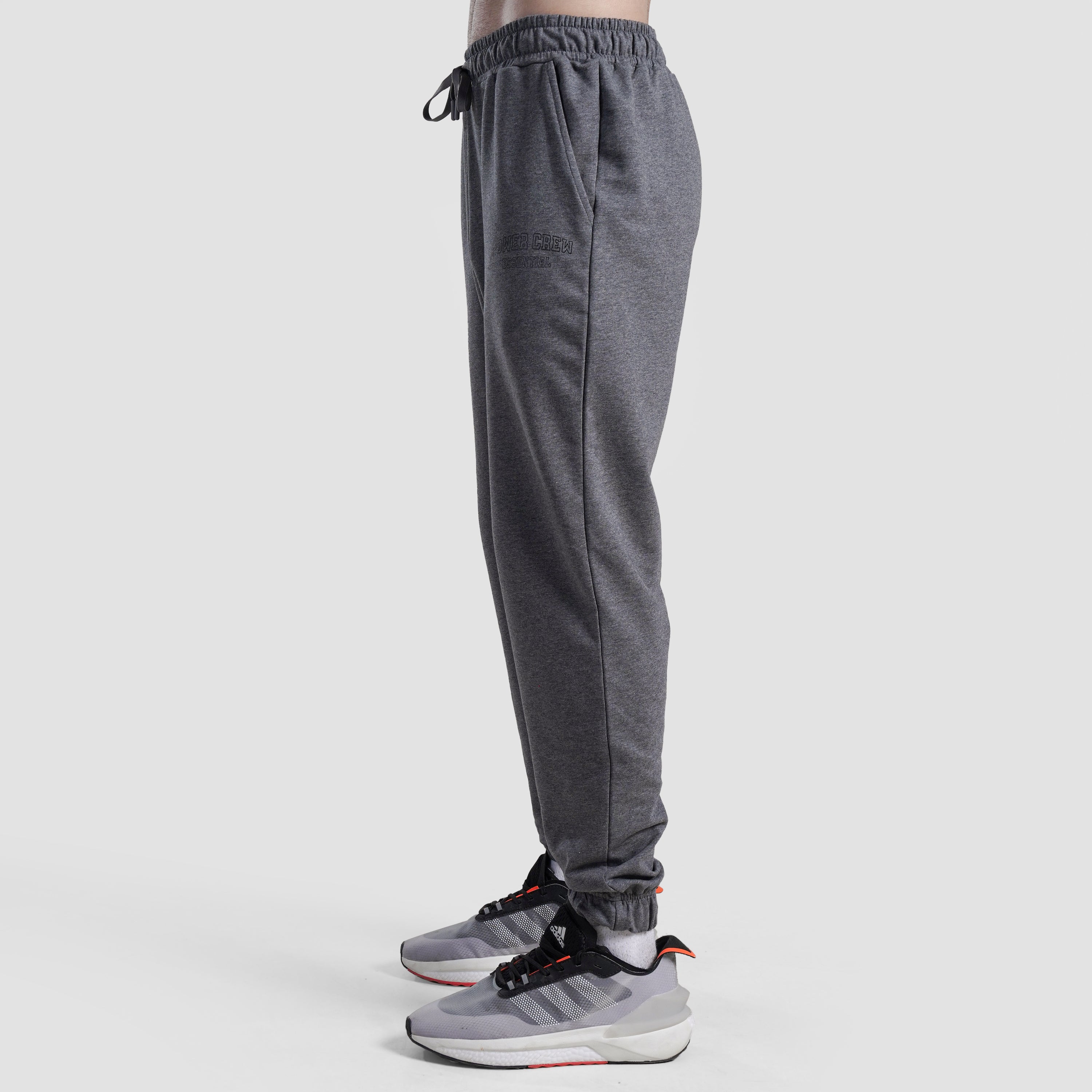 Power Crew Essential Trousers (Mid Charcoal)