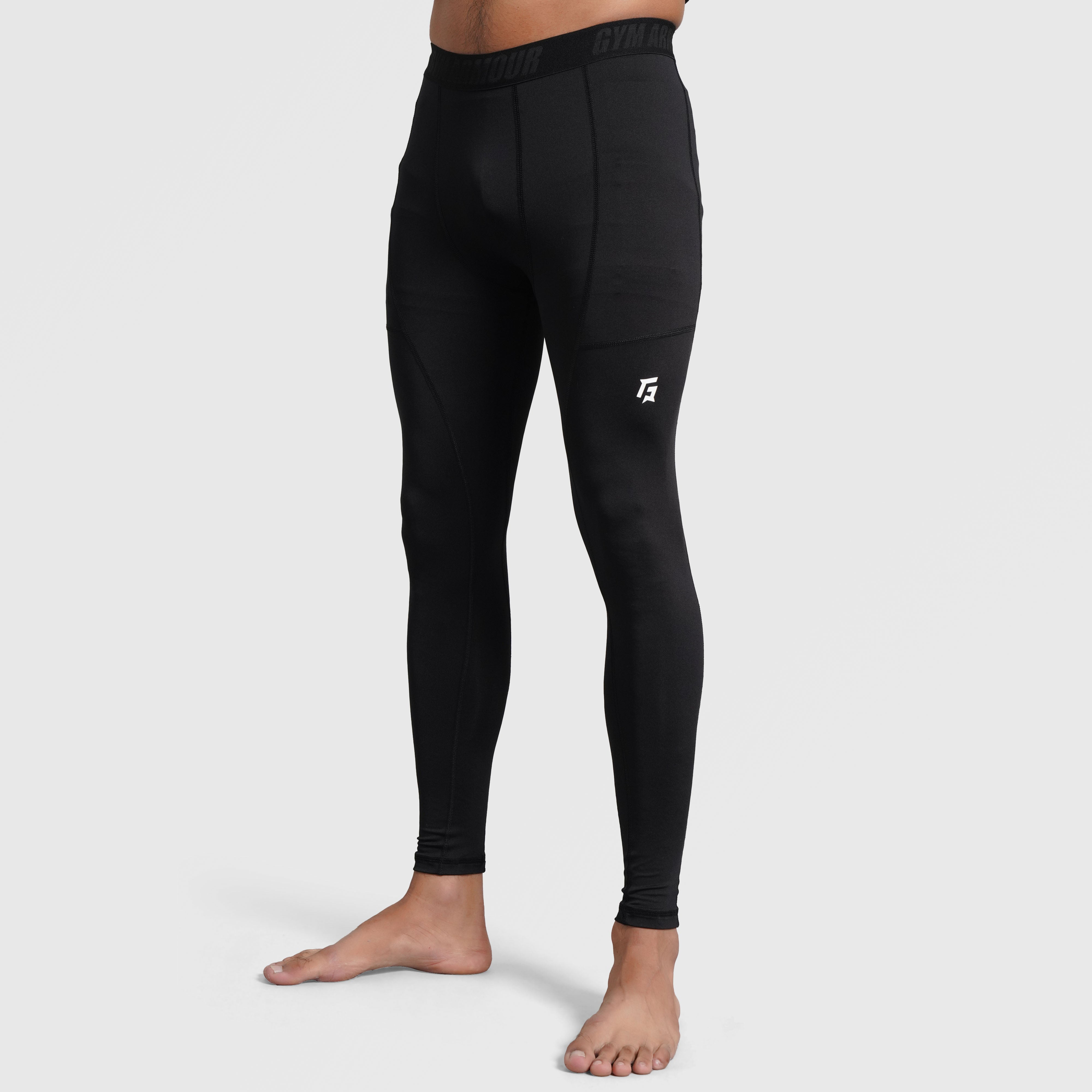 Compression 2024 pants black