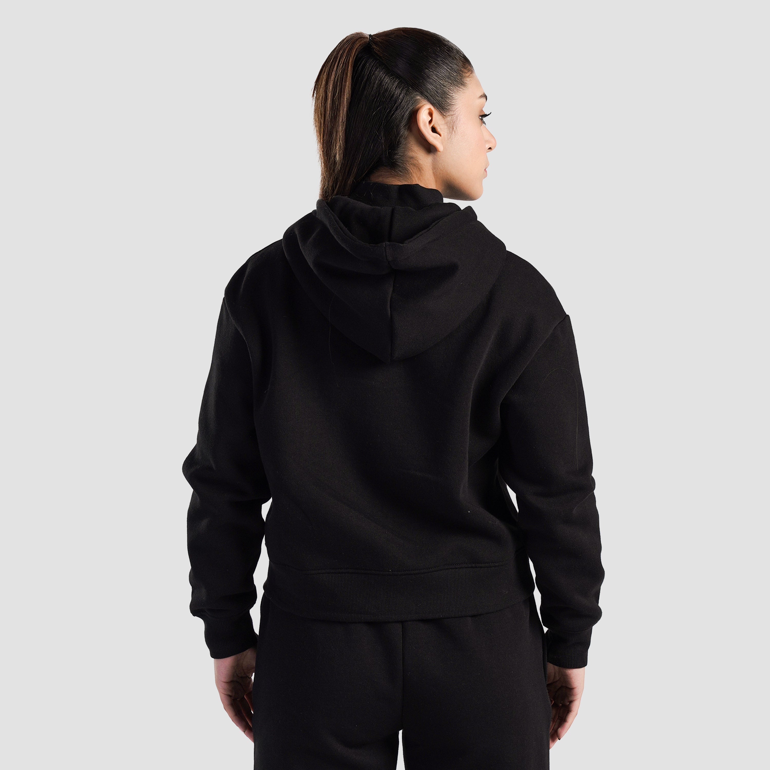 Hyper Flex Zipper Hoodie (Black)