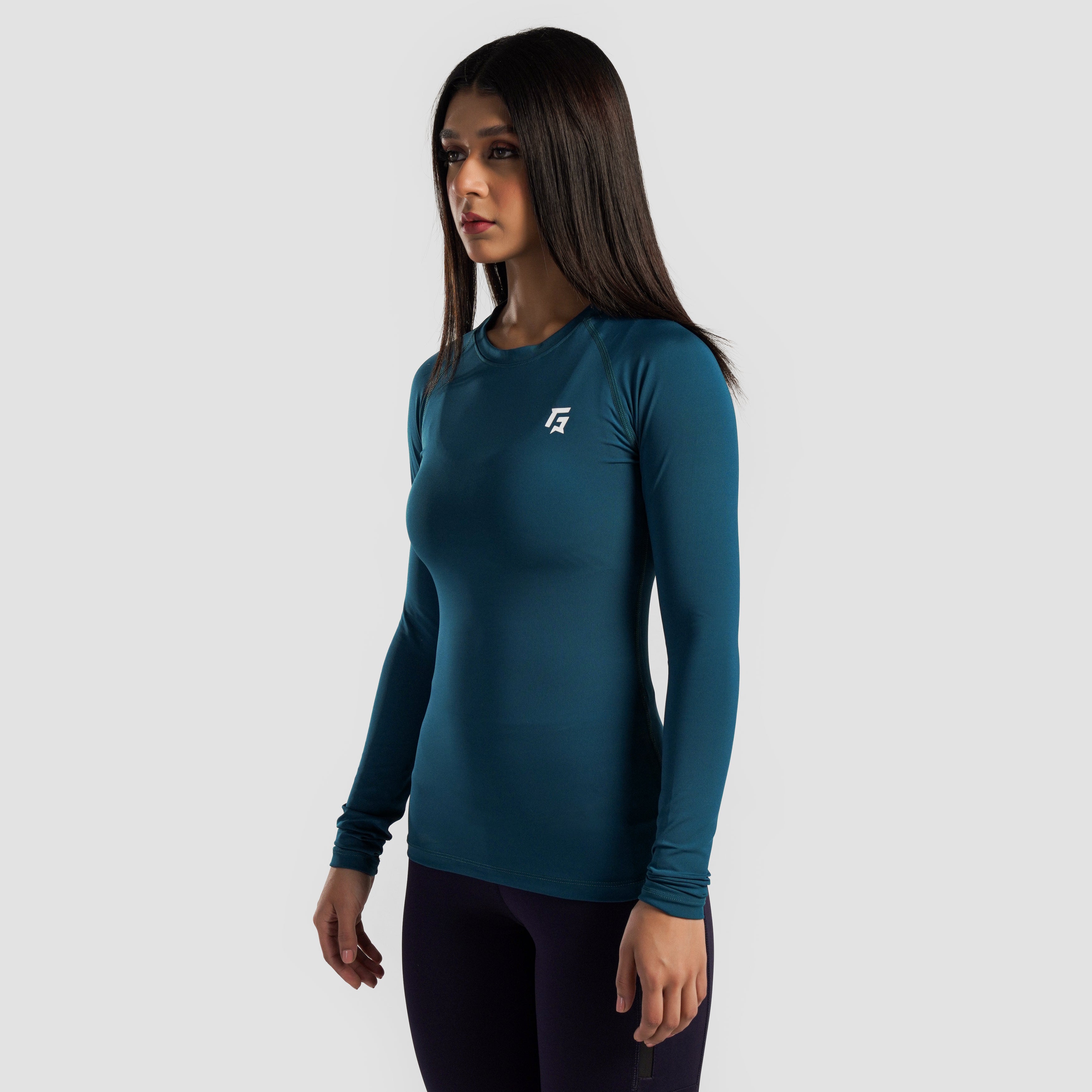 GA Flex Compression Full Sleeves (Teal)