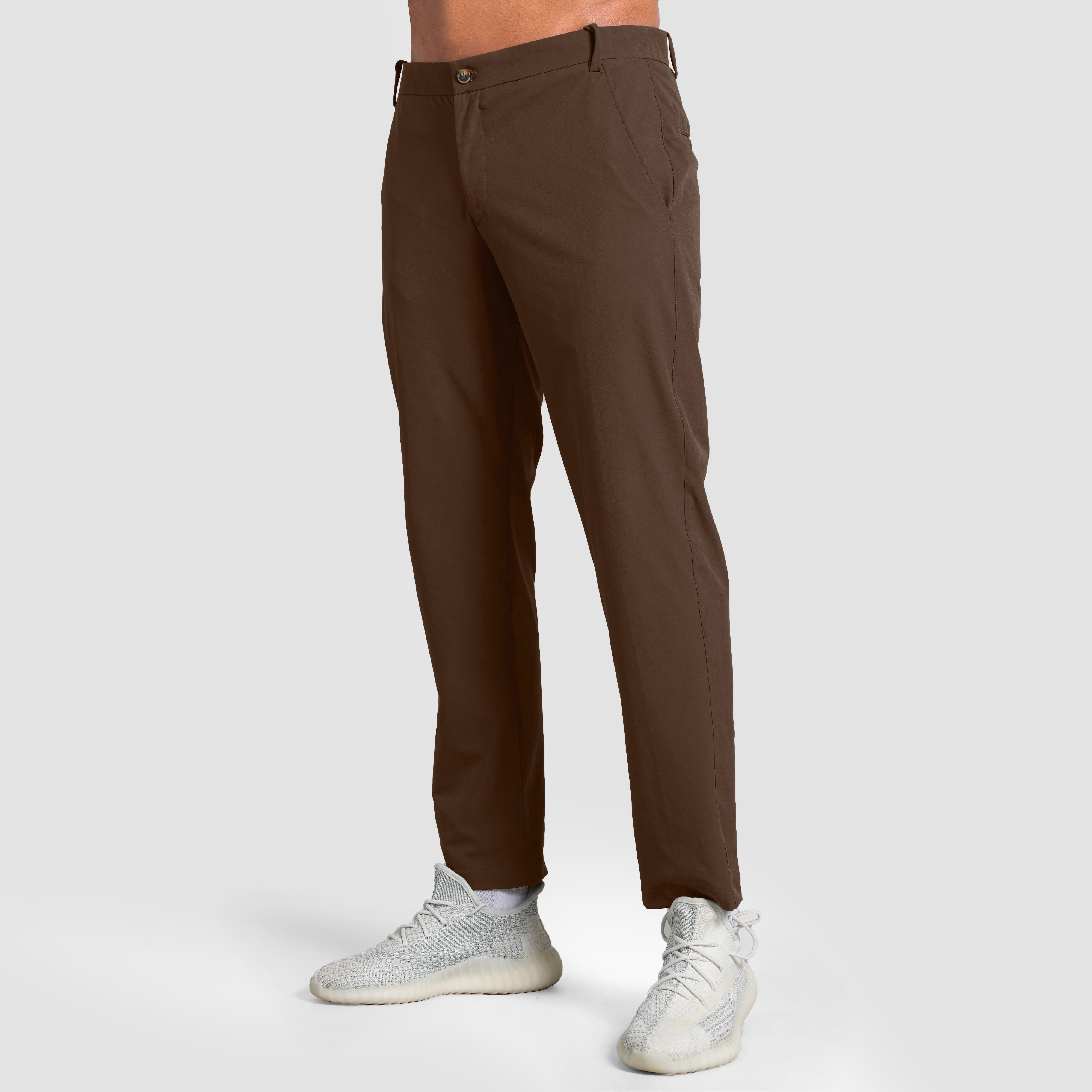 GA Straight Pants (Brown)