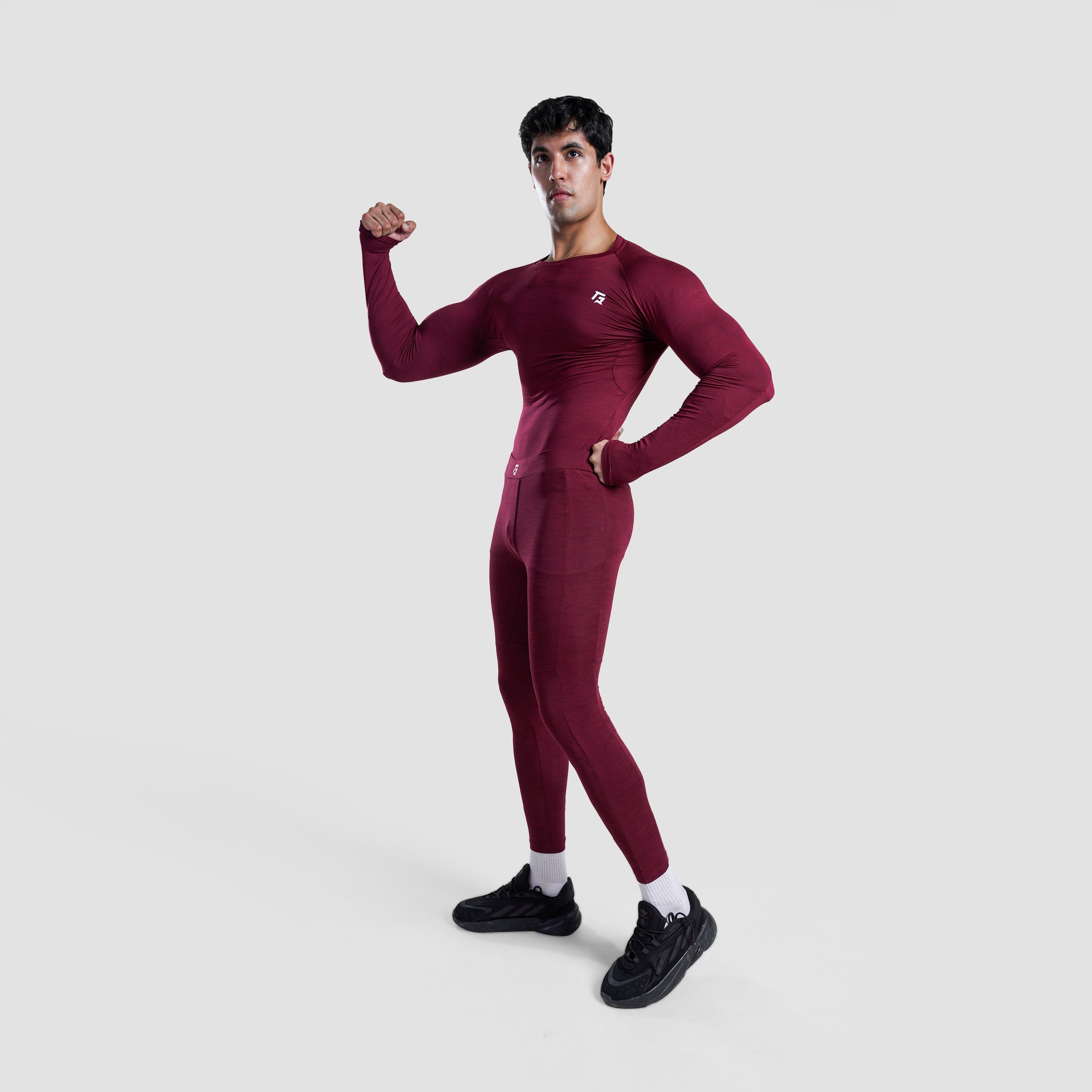 Ultimate Compression Pants (Maroon)