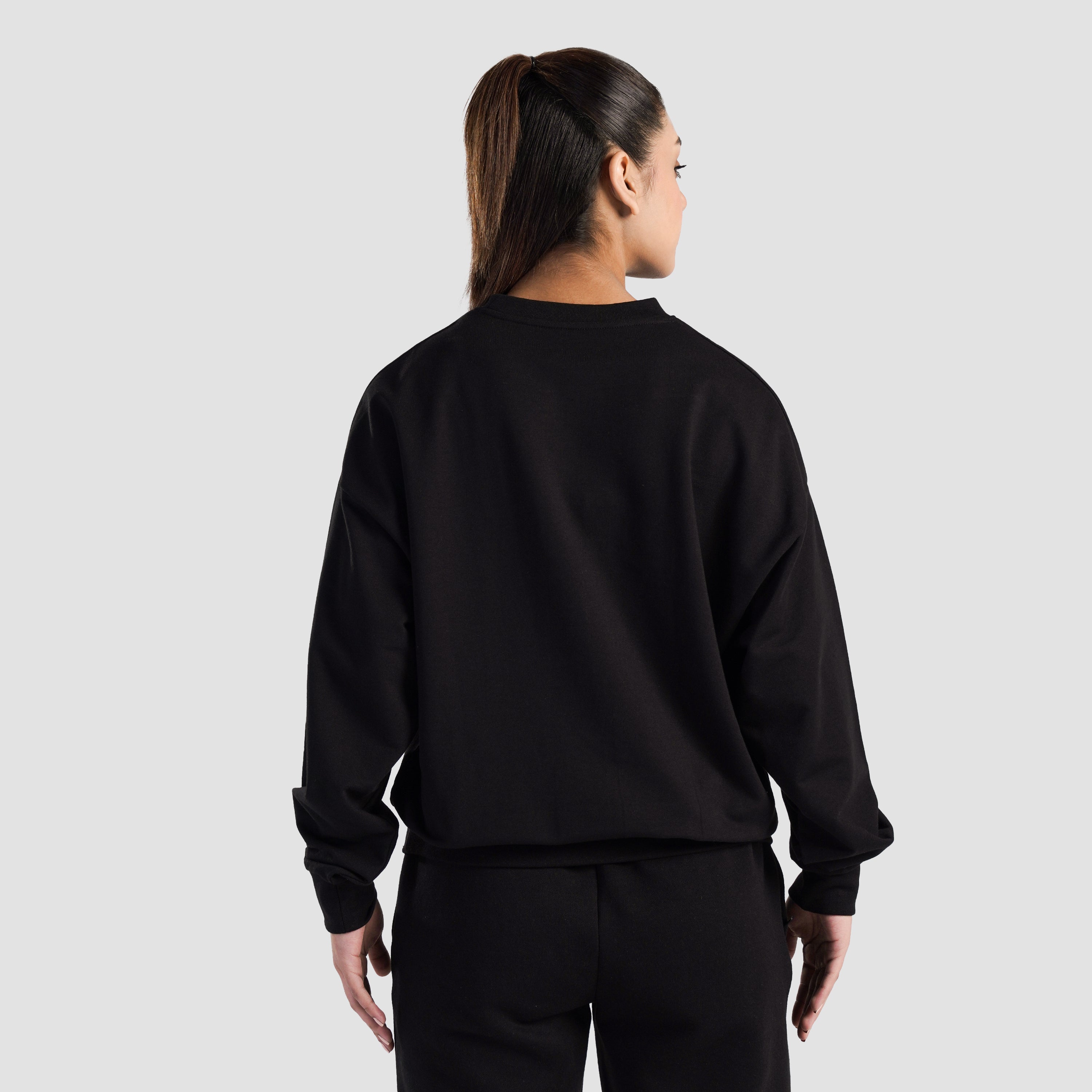 Endurance Oversized SweatShirt (Black)