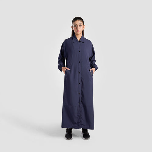 Shield Abaya Top (Navy)