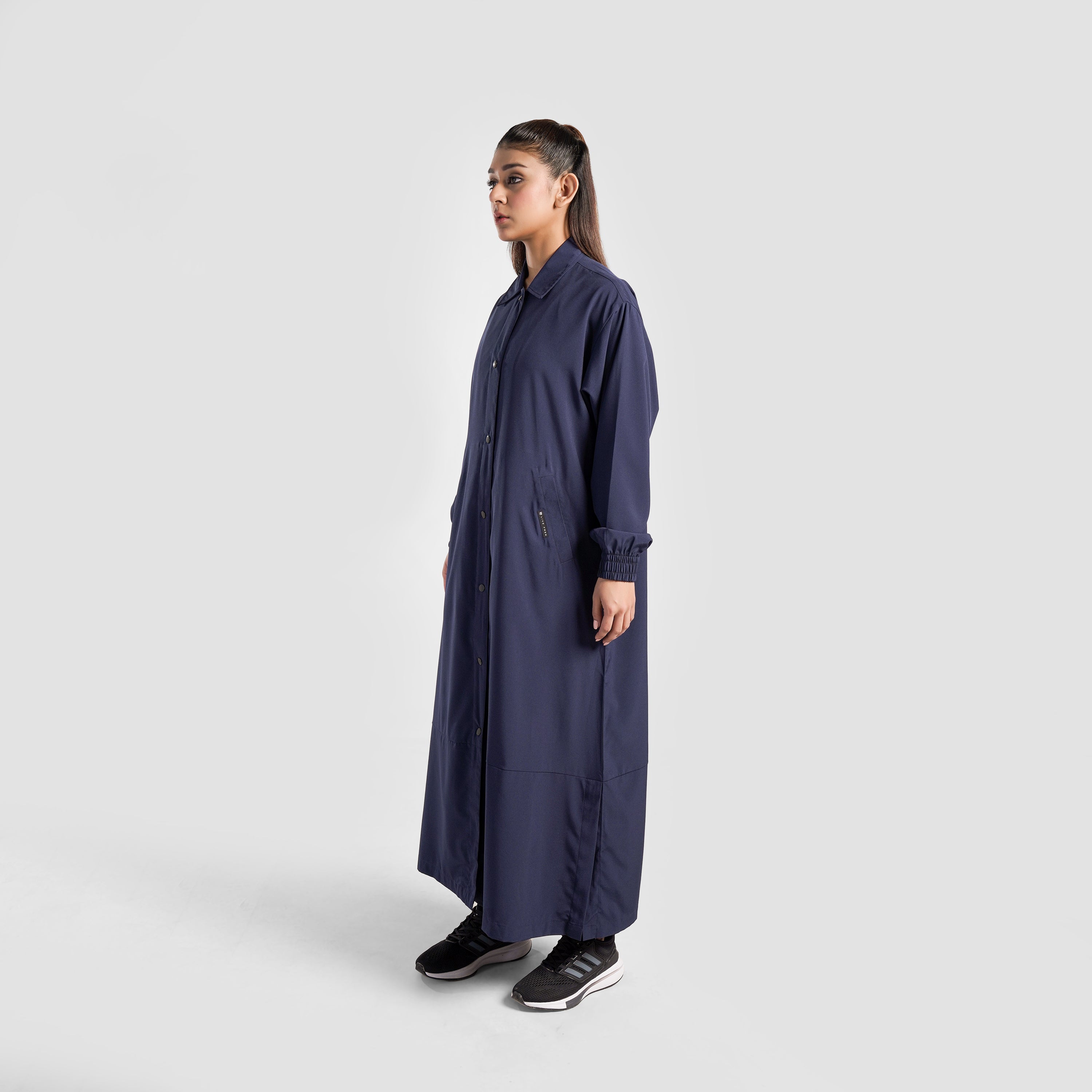 Shield Abaya Top (Navy)