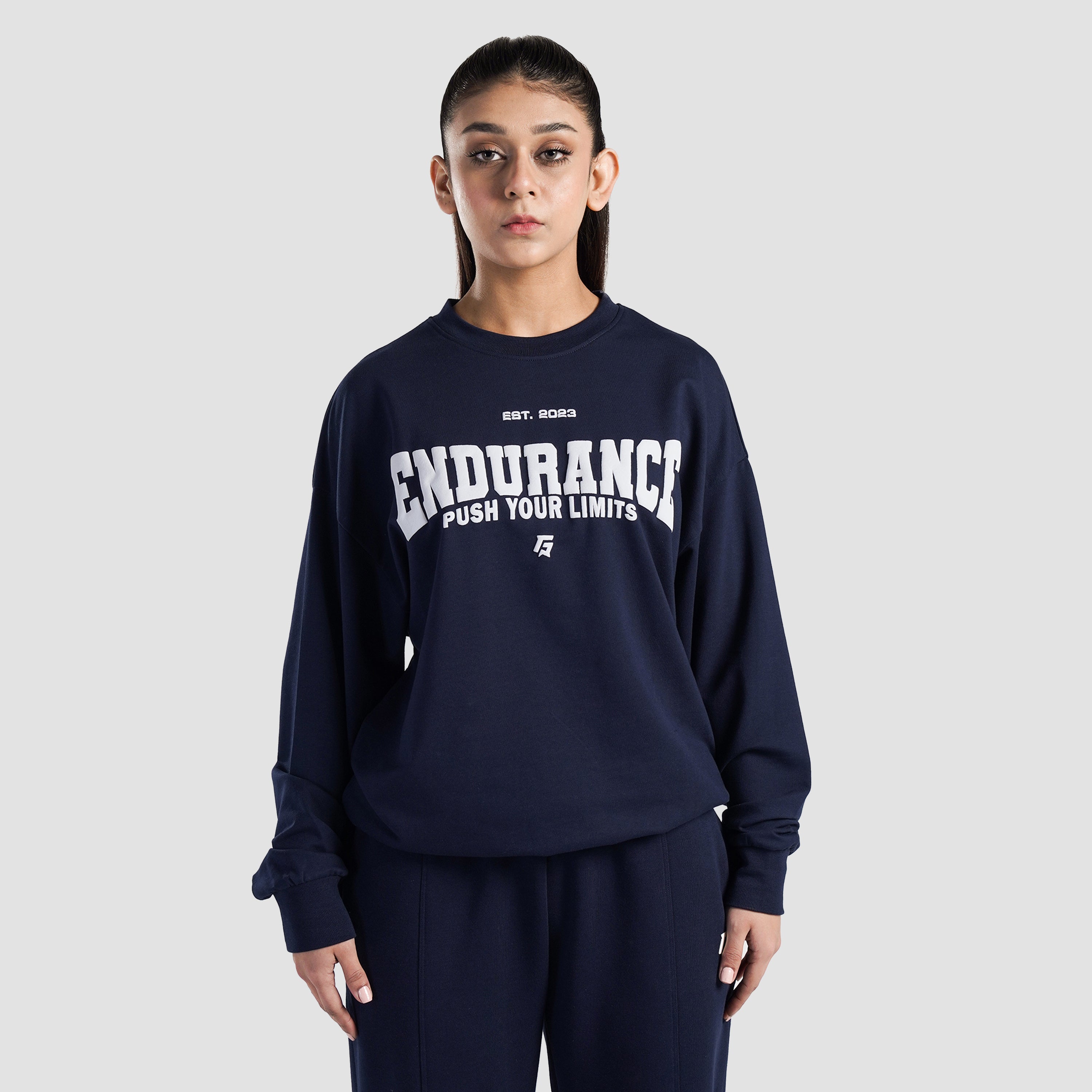 Endurance Oversized SweatShirt (Navy)