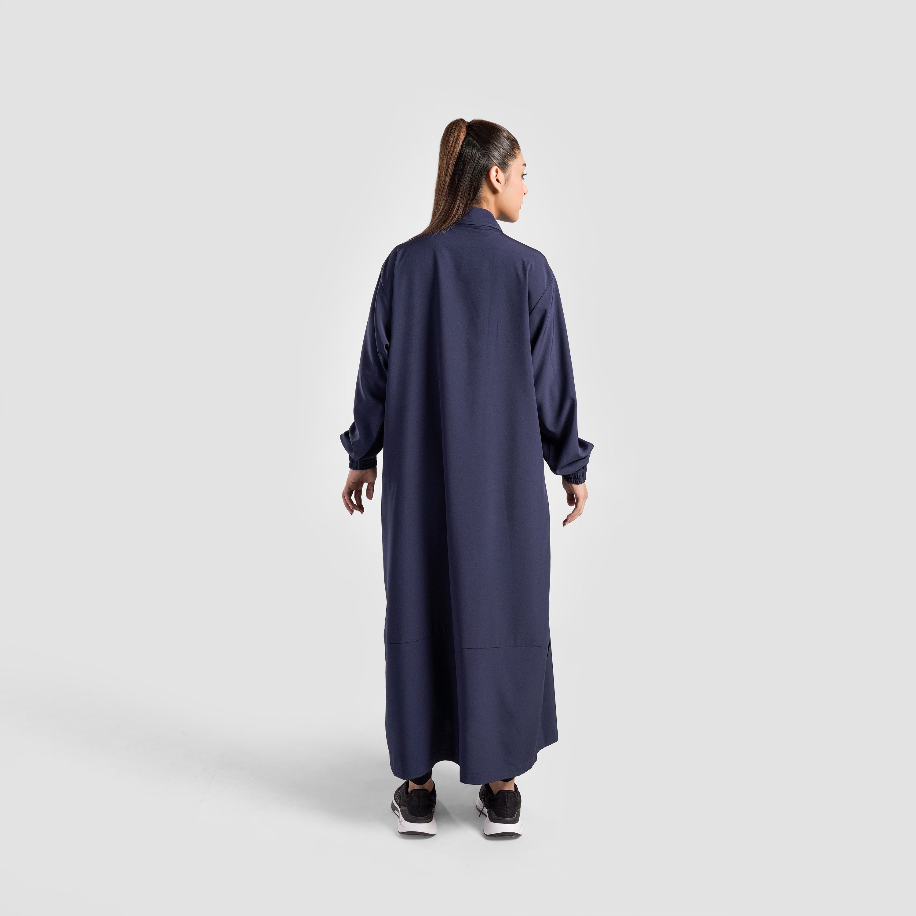 Shield Abaya Top (Navy)