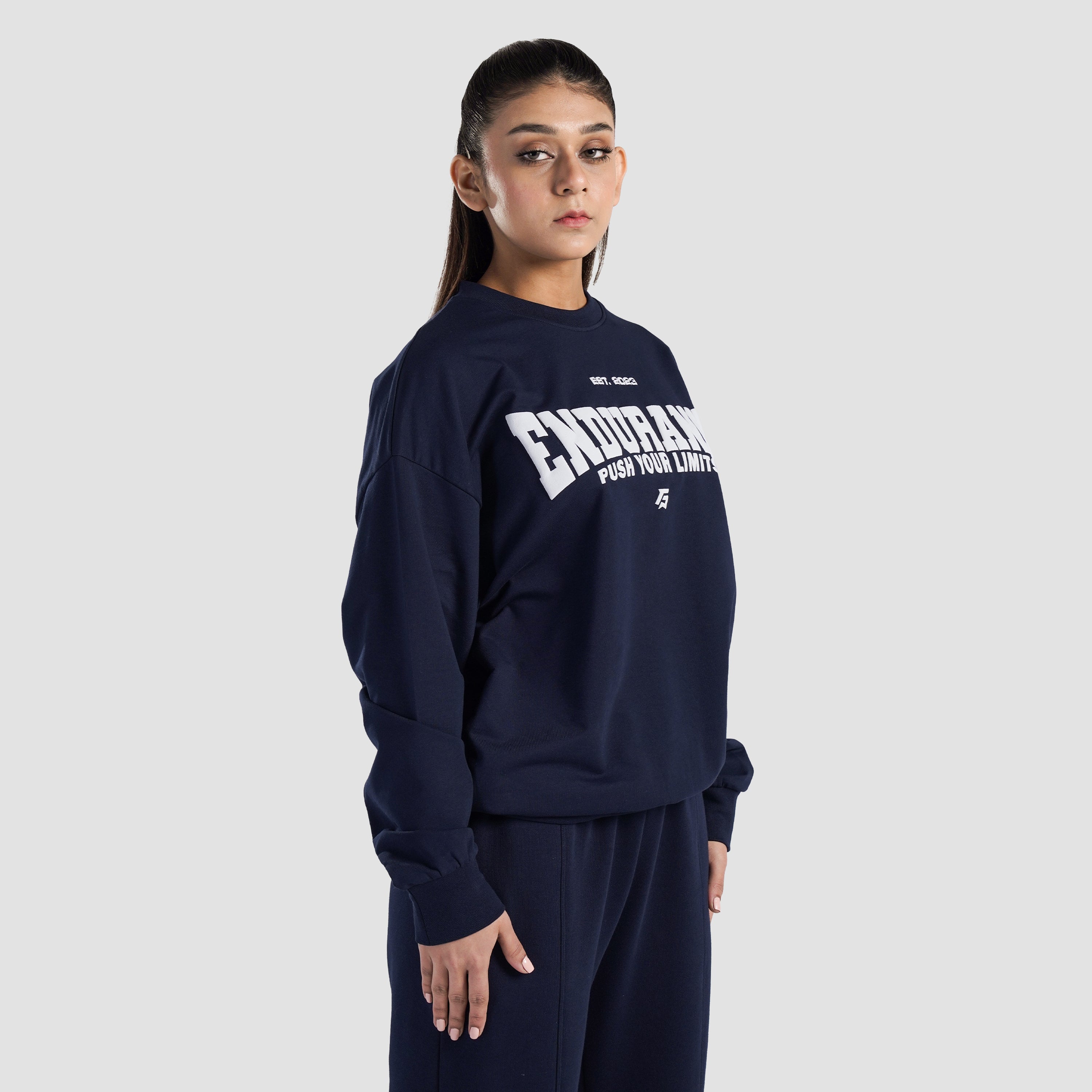 Endurance Oversized SweatShirt (Navy)