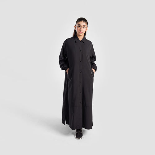 Shield Abaya Top (Black)