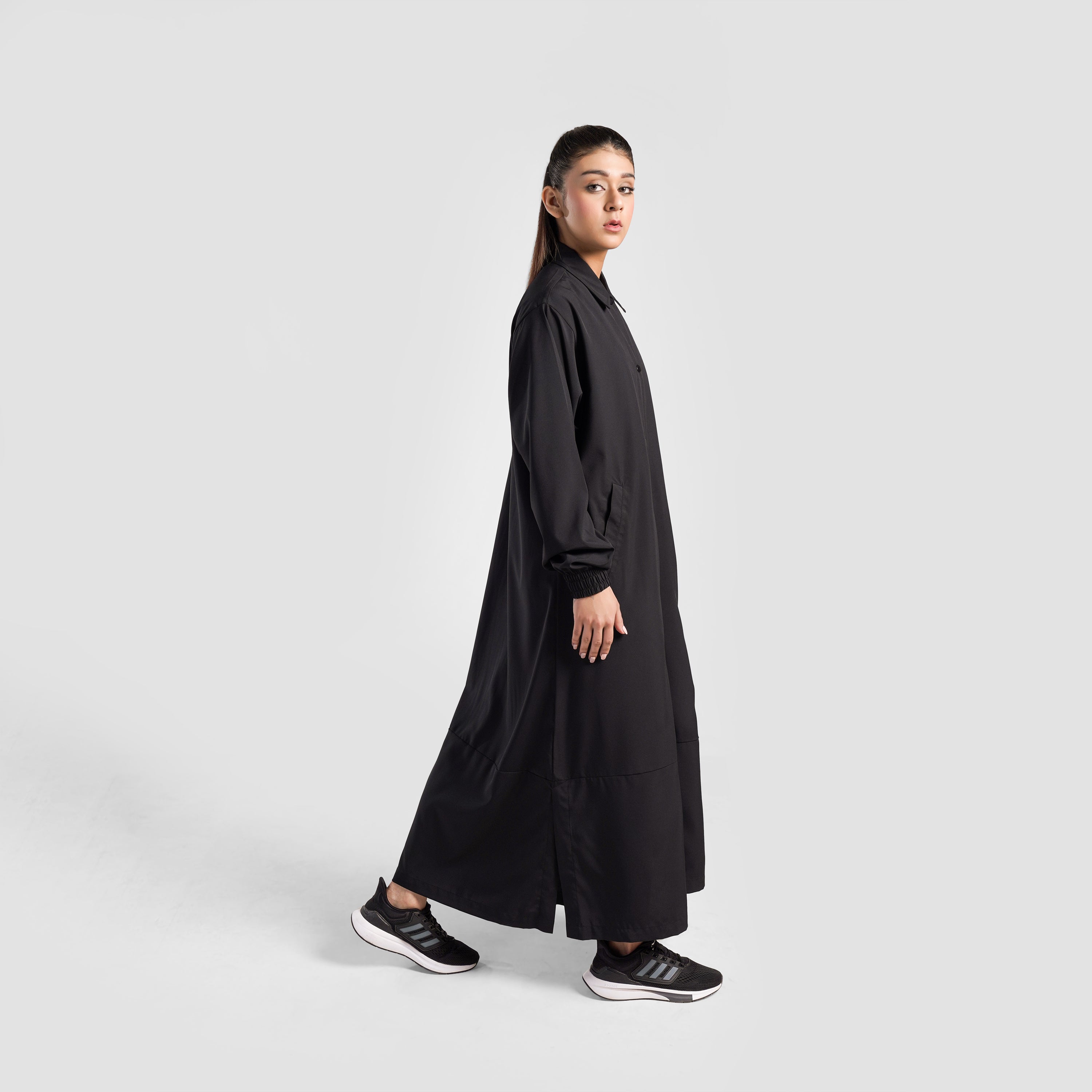 Shield Abaya Top (Black)