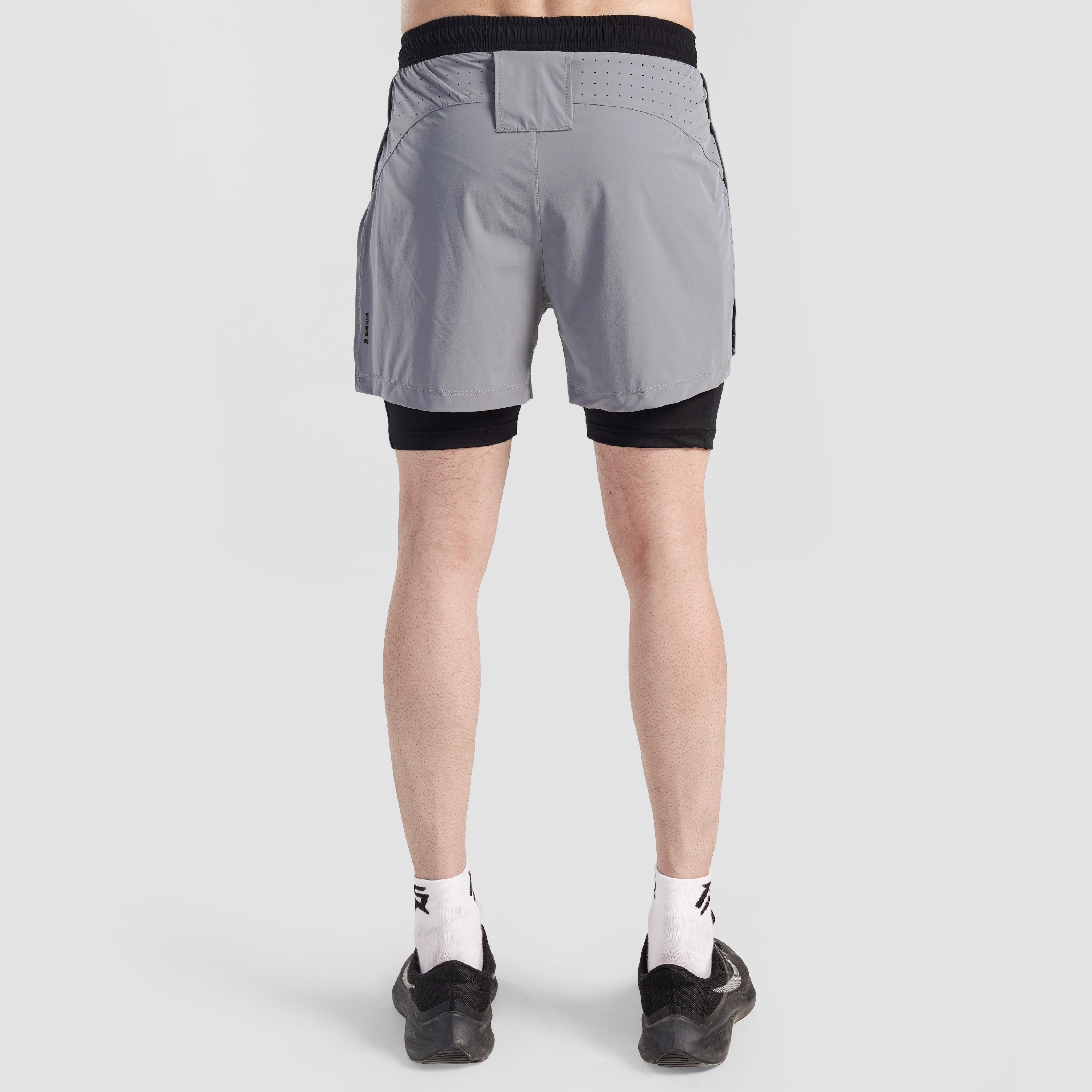 Elite Fit Active Shorts (Ash Grey)