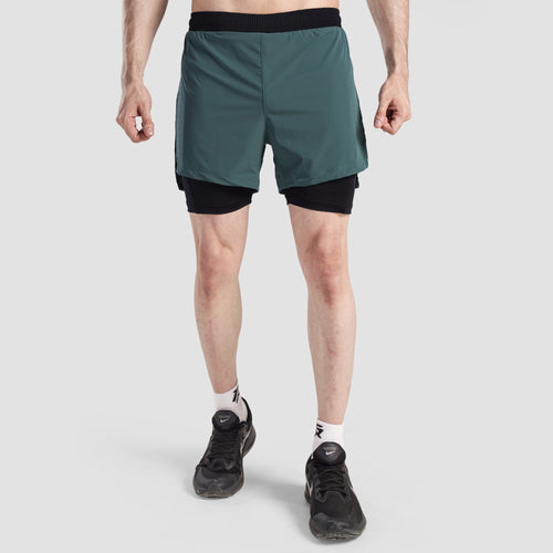 Elite Fit Active Shorts (Green)