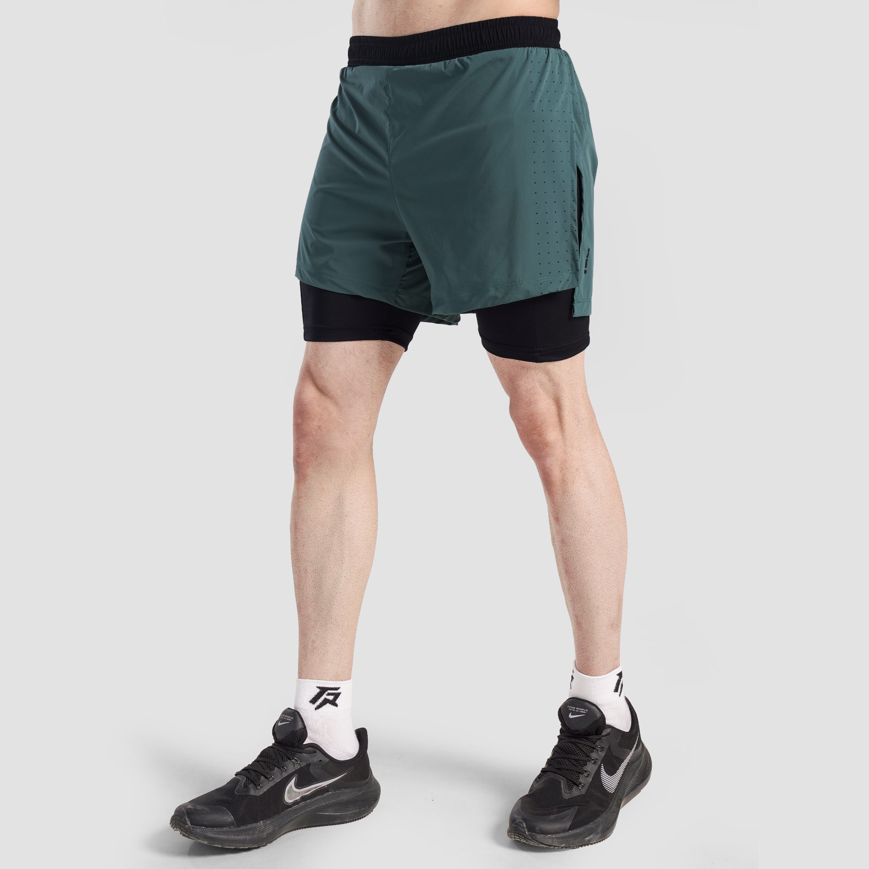 Elite Fit Active Shorts (Green)