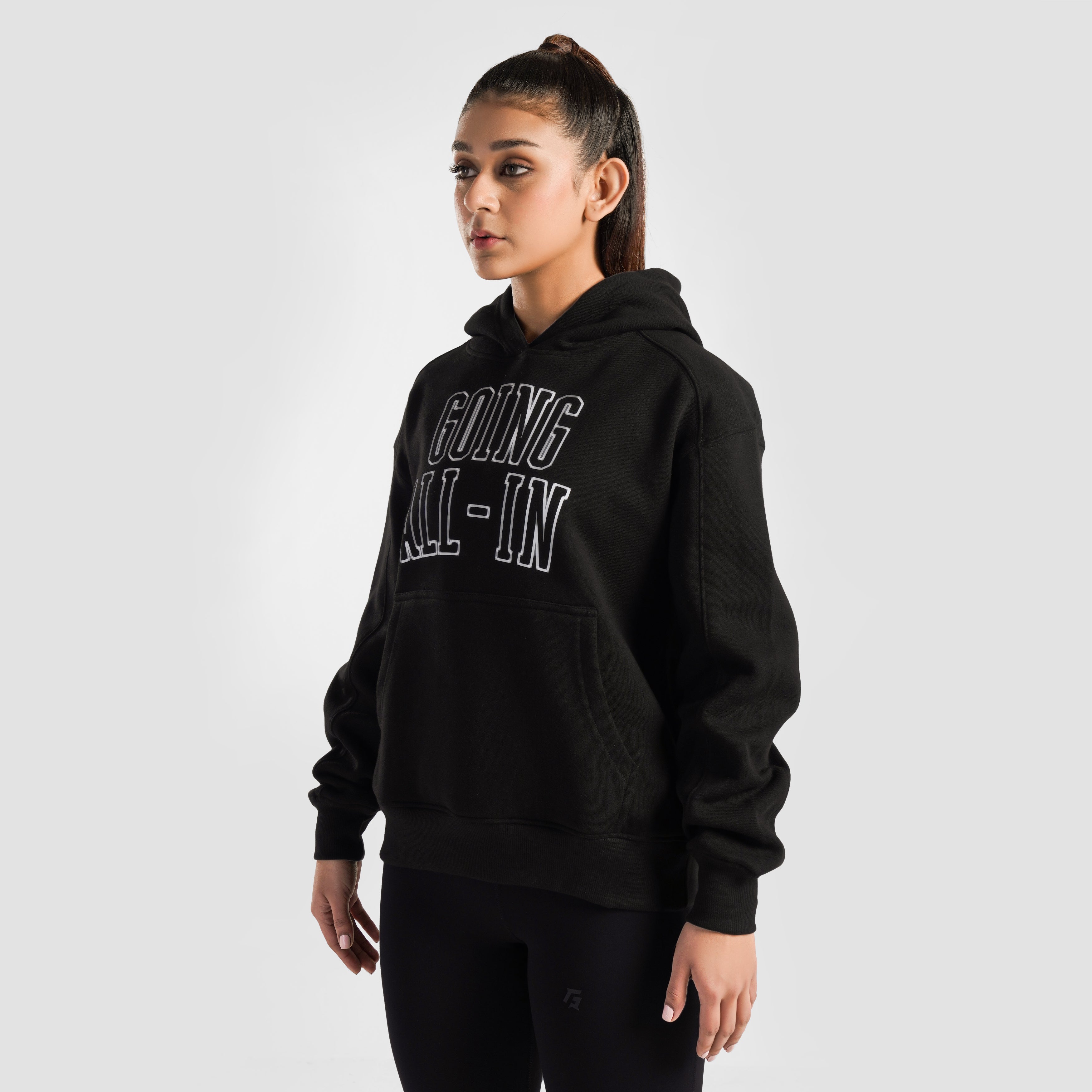 Empower Regular Hoodie (Black)