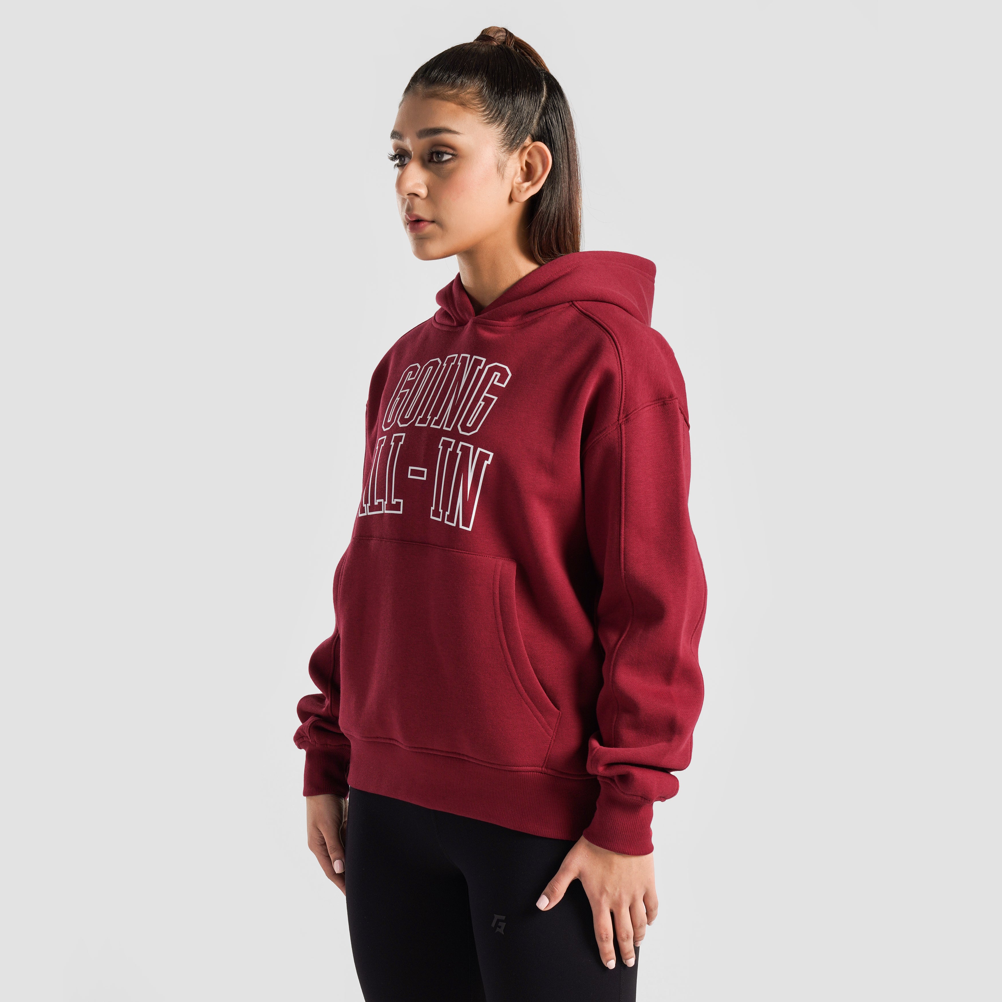 Empower Regular Hoodie (Maroon)