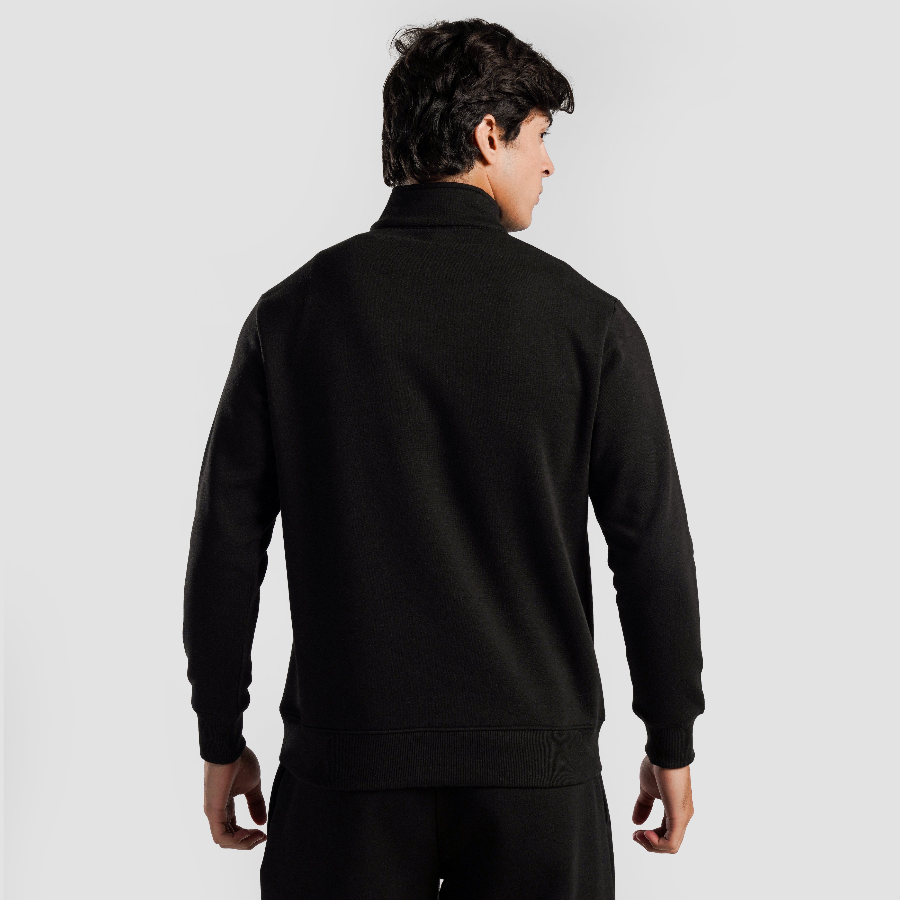 Axis Half Zip SweatShirt (Black)