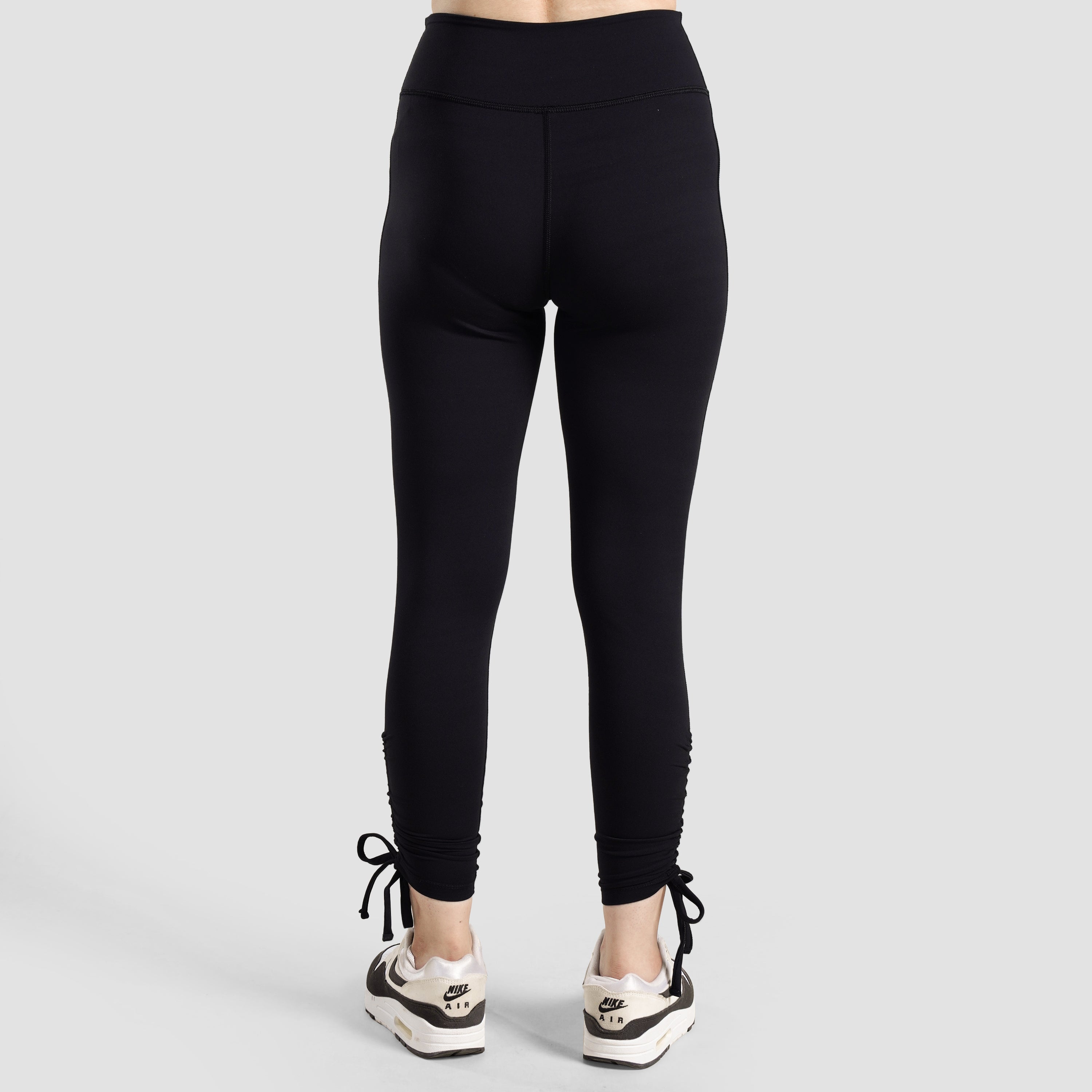 Ribbon Edge Leggings (Black)