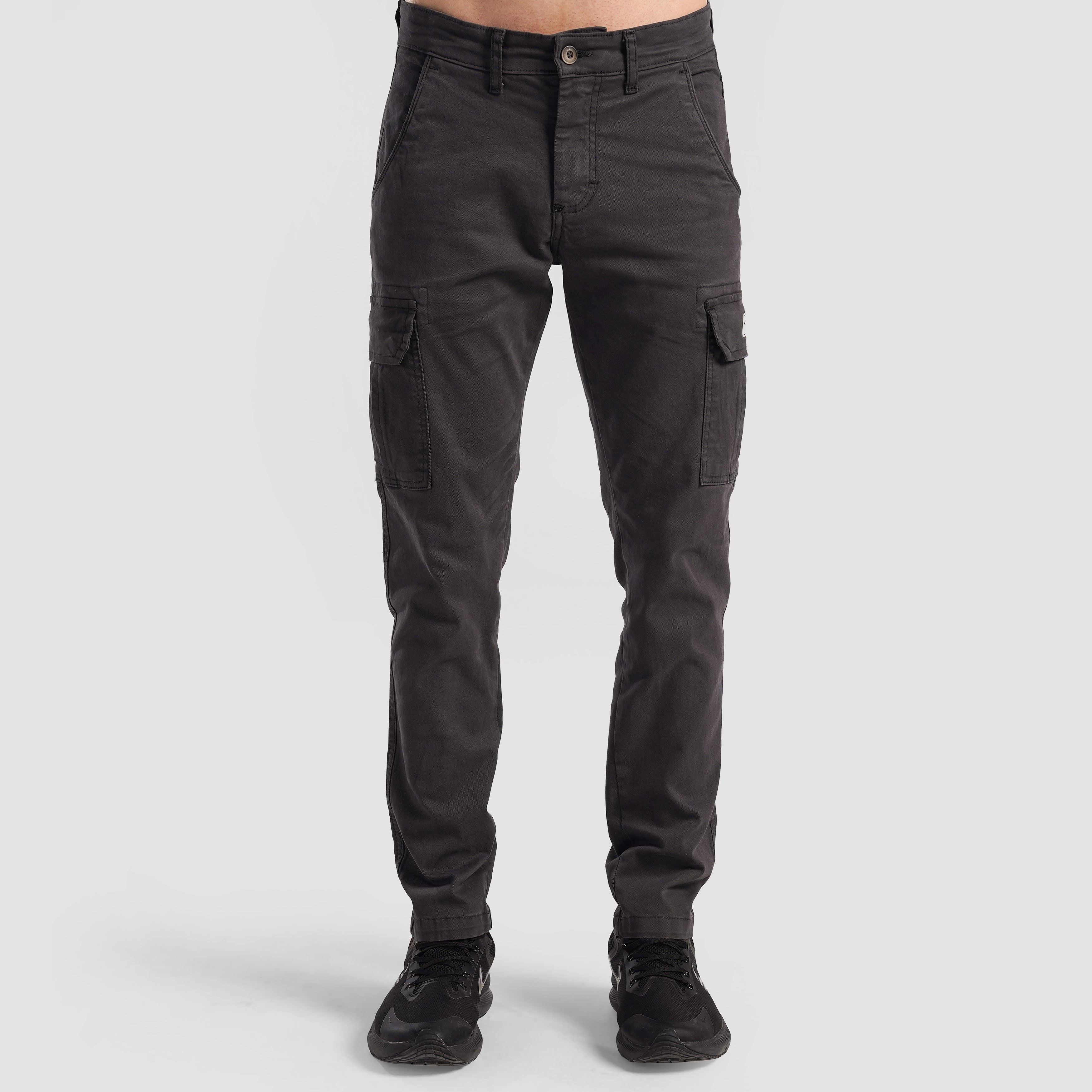 Essential Cargo Pants (Grey)