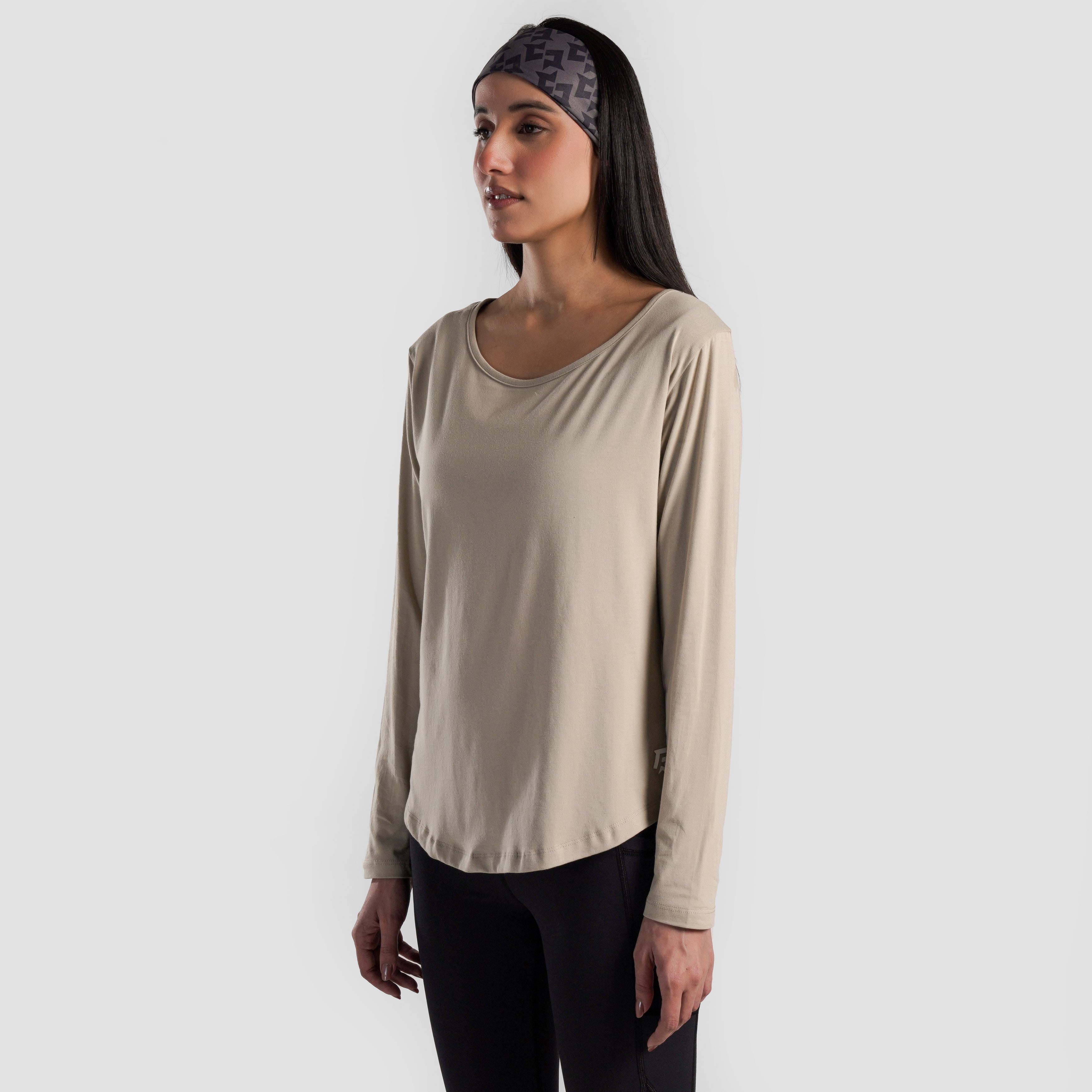 No Edge Tee (Beige)