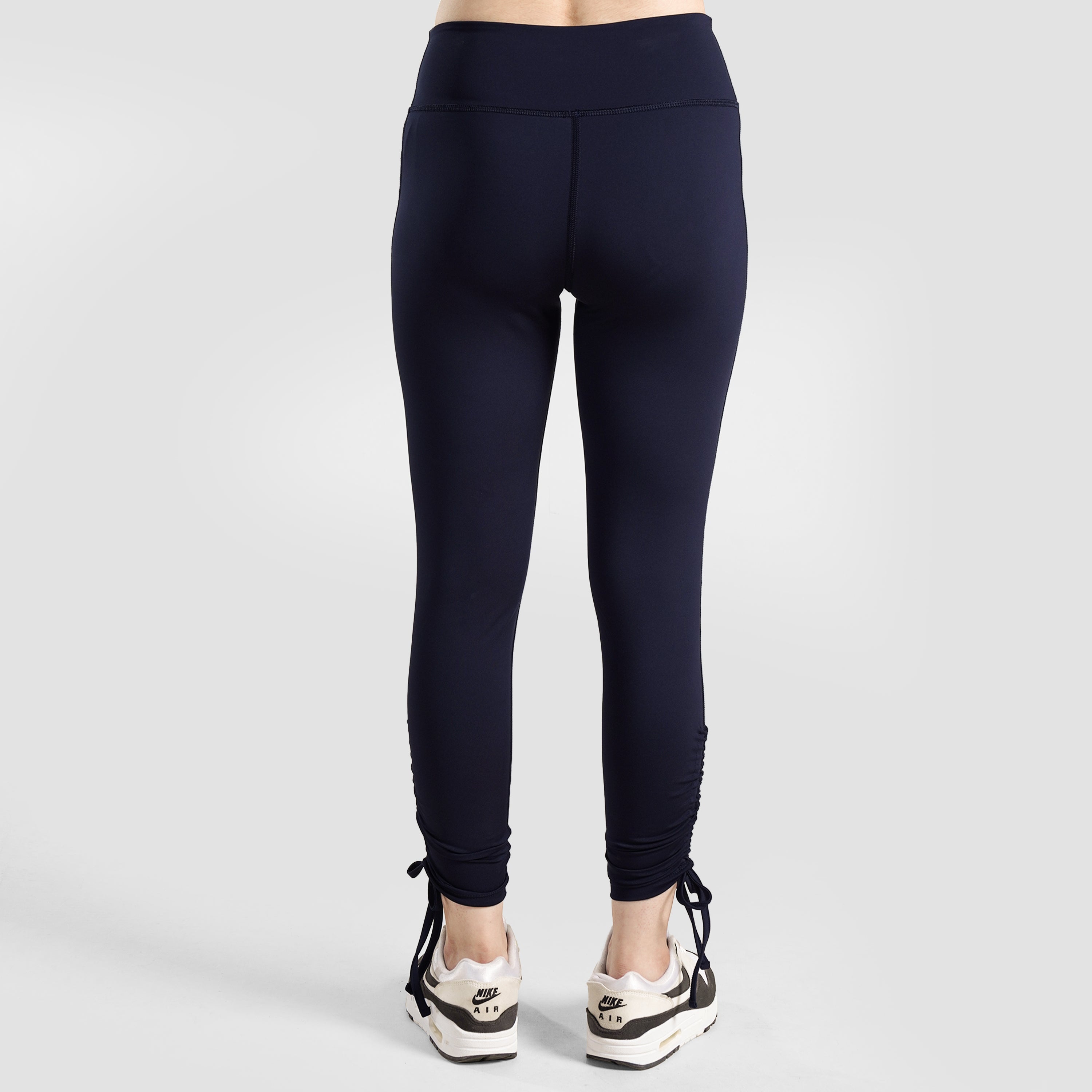 Ribbon Edge Leggings (Navy)