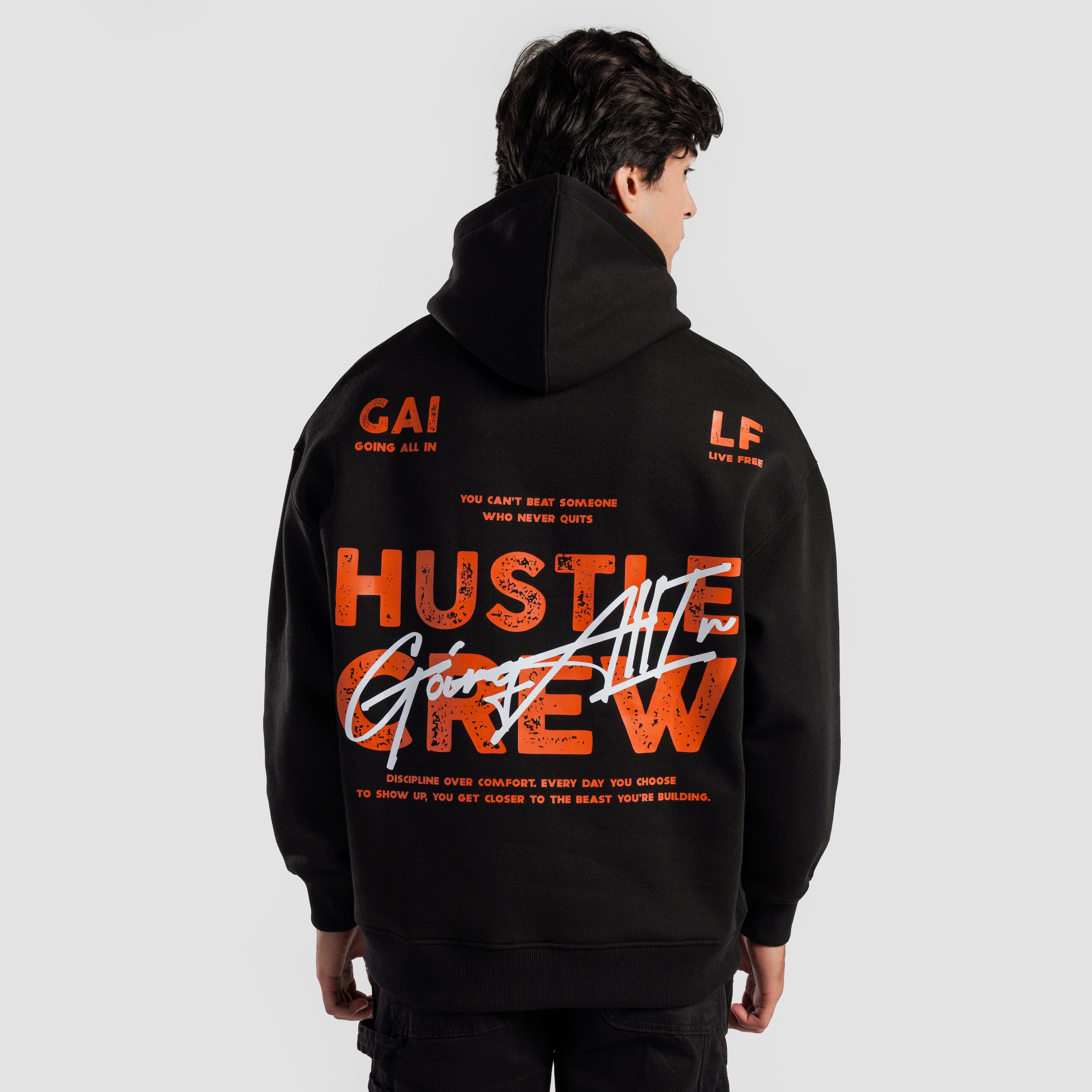 Crew Hoodie (Black)