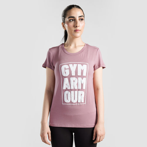 GymArmour Tee (Rose Pink)