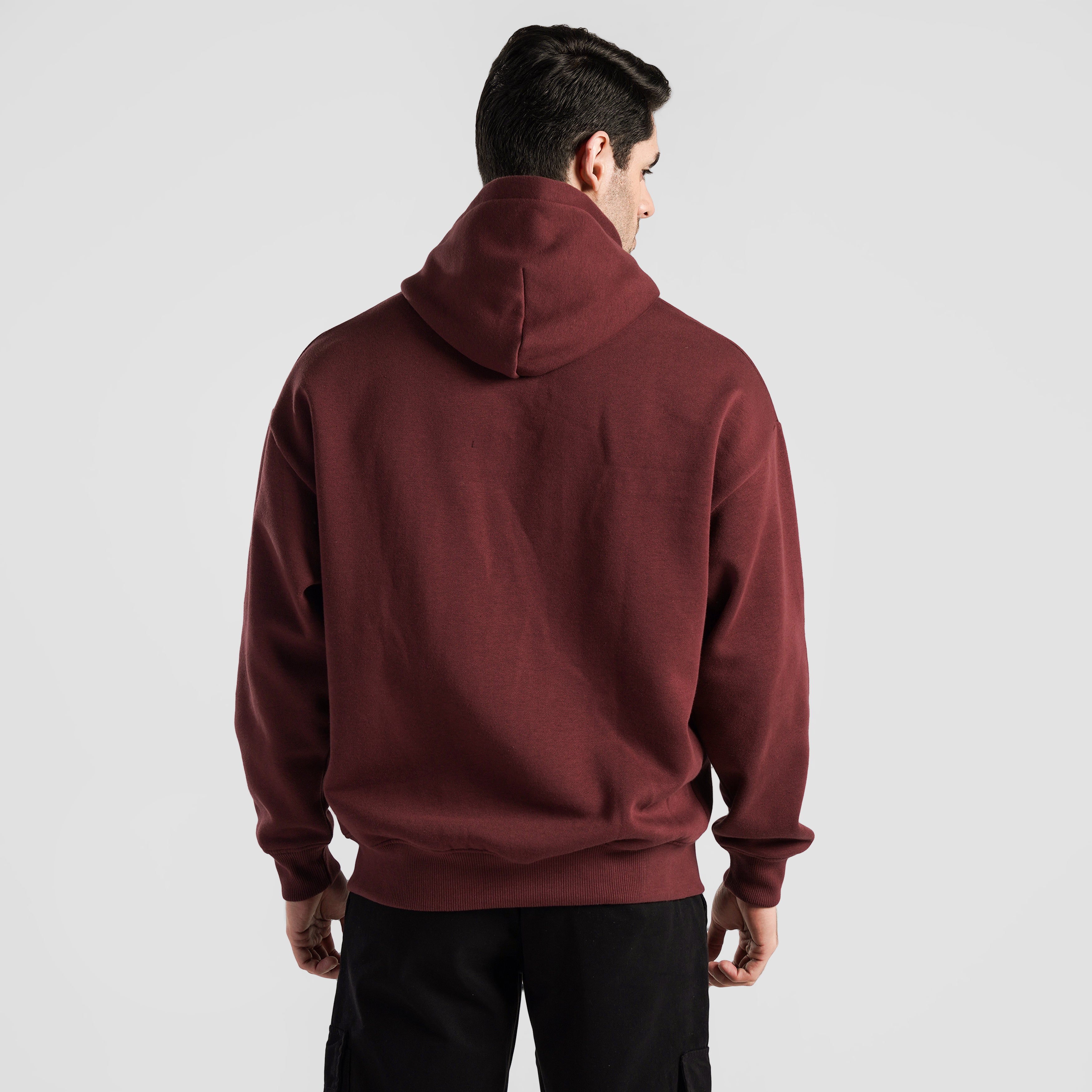 Washed Soul Hoodie (Maroon)