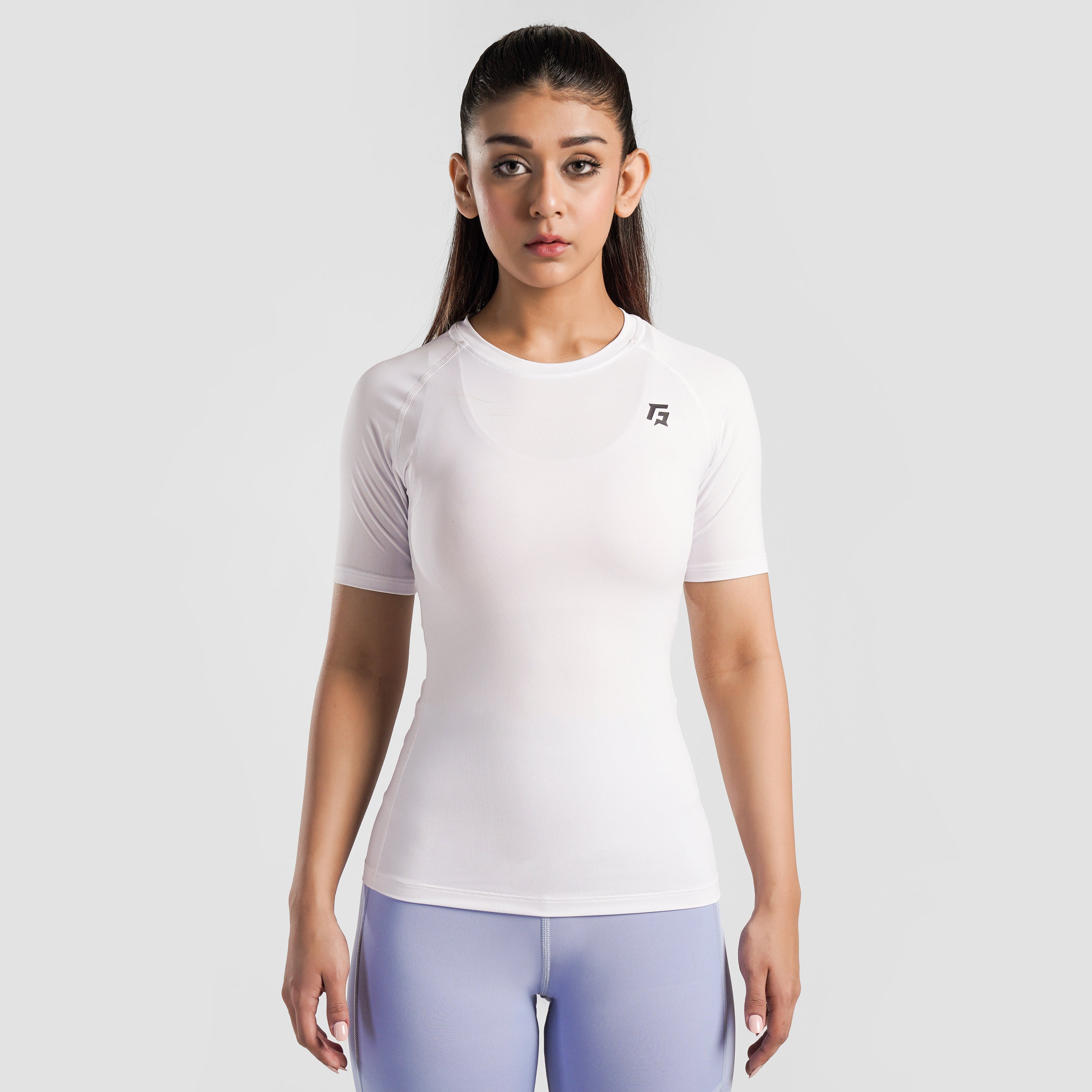 GA Flex Compression Short Sleeves (White)