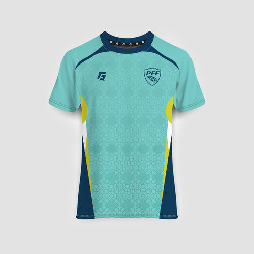 PFF Goal Keeper Tee 2025 (Aqua Blue)